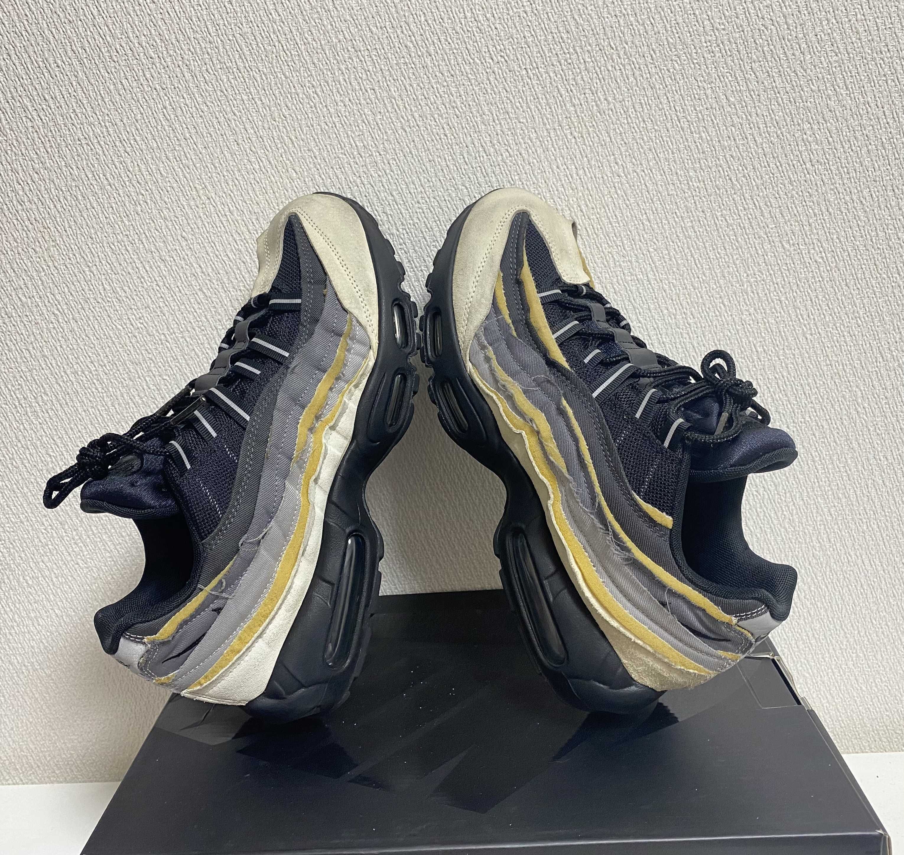 COMME des GARCONS × Nike Air Max 95 "Charcoal"