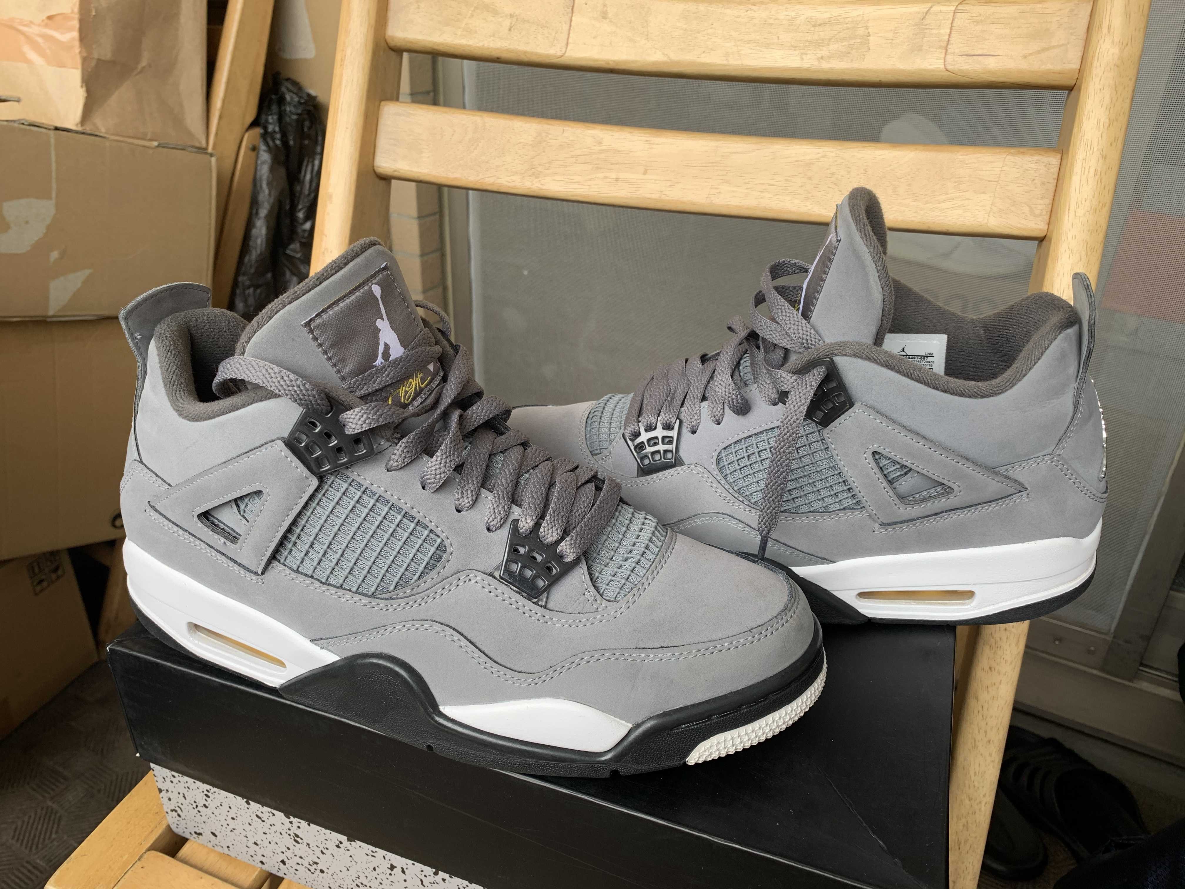 Nike Air Jordan 4 "Cool Grey"