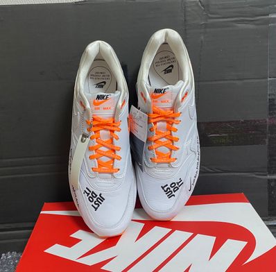 NIKE Women's AIR MAX 1 "WHITE JUST DO IT COLLECTION"