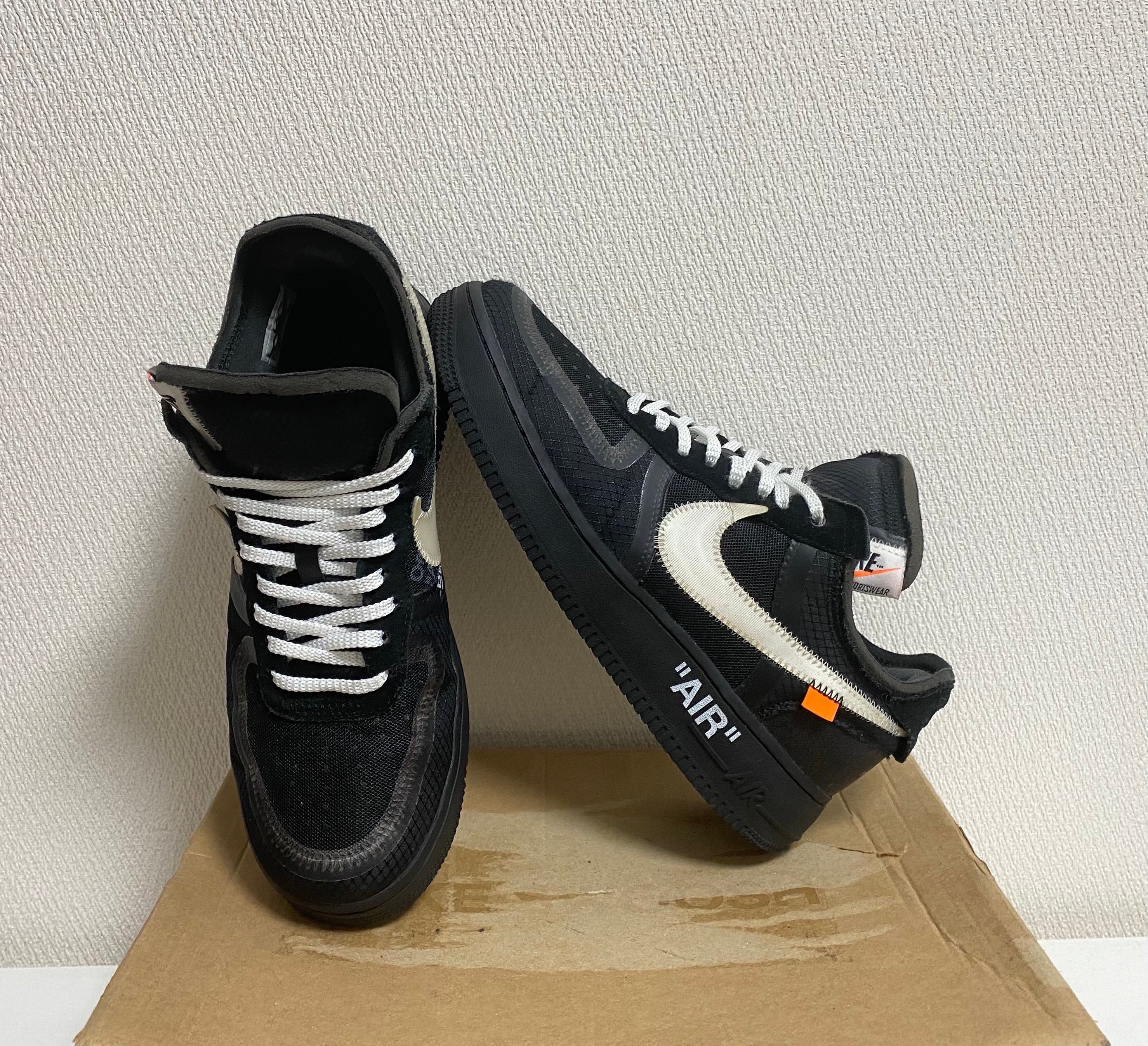 Off-White × Nike Air Force 1 Low "Black"
