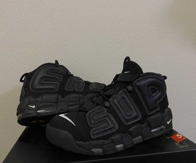 Supreme × Nike Air More Uptempo "Black"