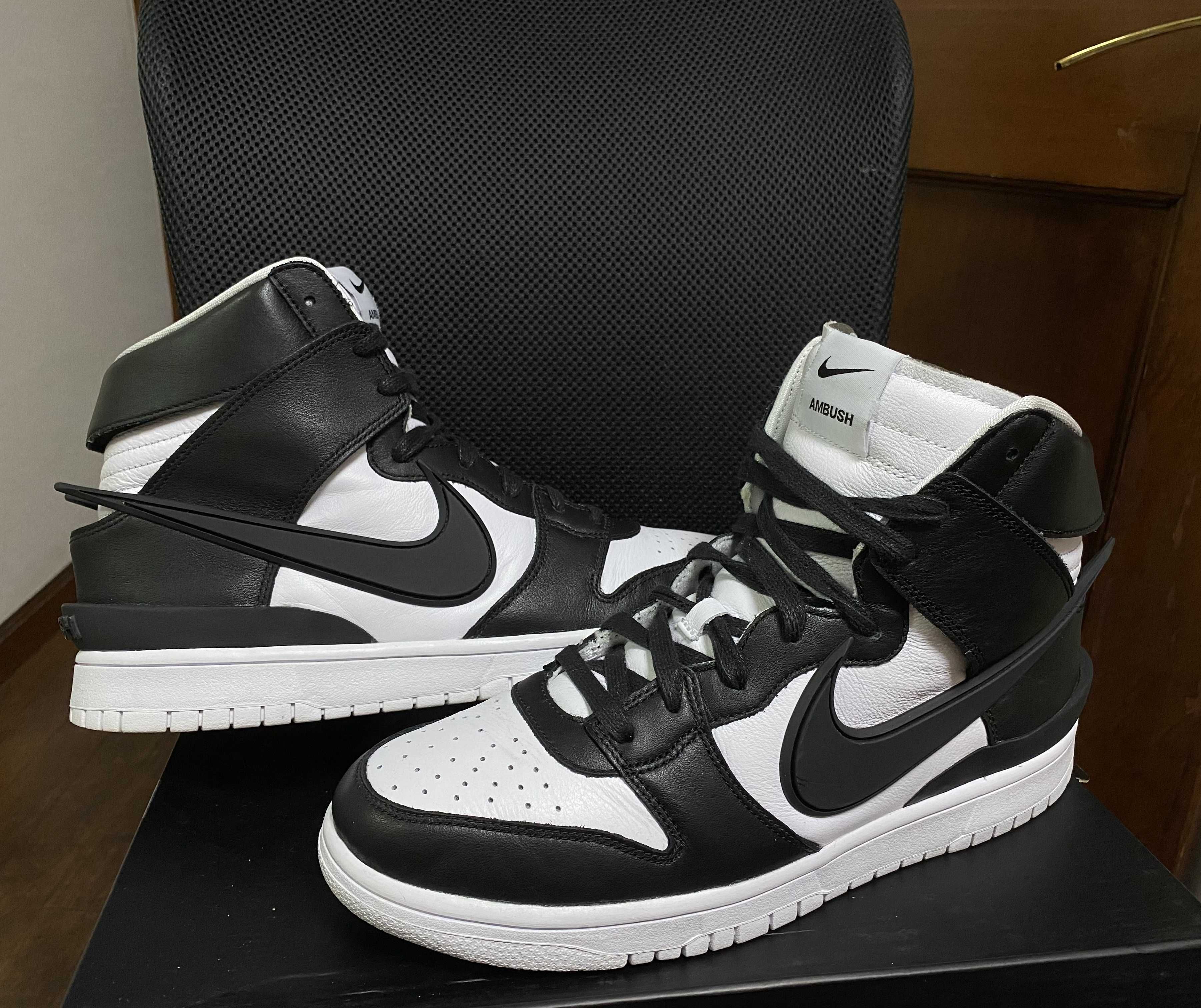 AMBUSH × Nike Dunk High "Black"