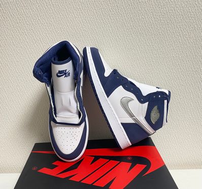 Nike GS Air Jordan 1 High OG CO.JP "Midnight Navy" (2020)(ブリーフケースなし)