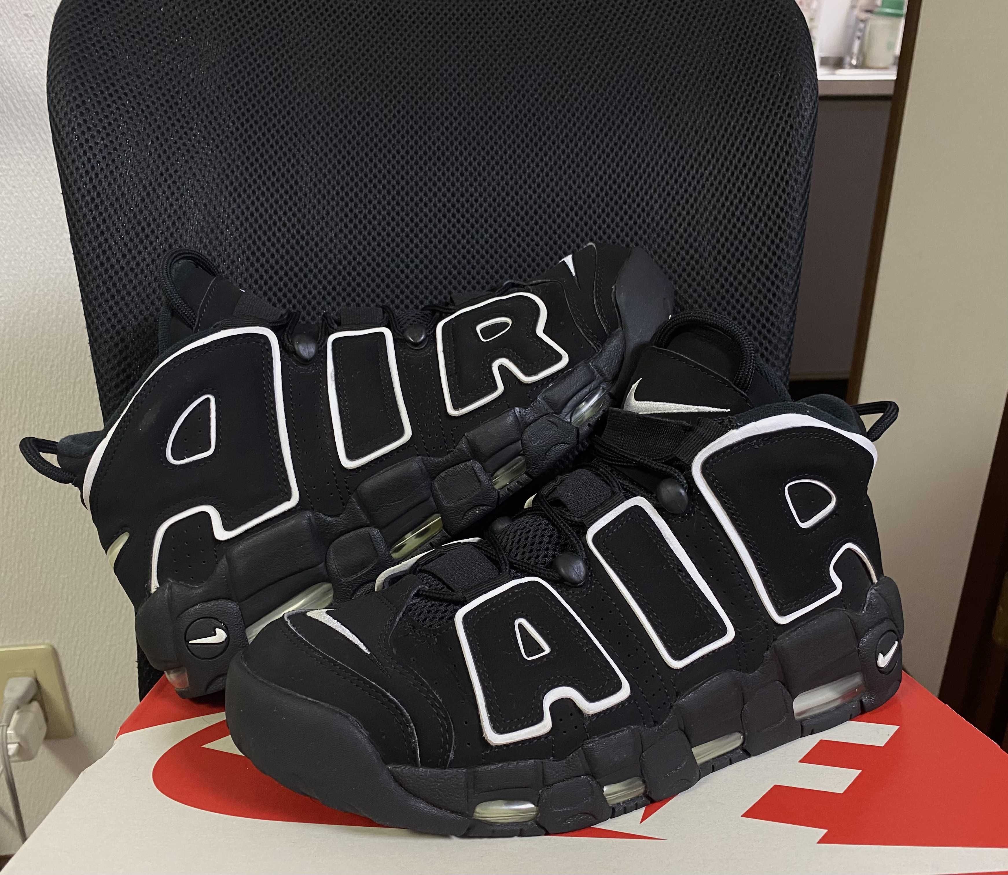 NIKE AIR MORE UPTEMPO "BLACK/WHITE"(2016)