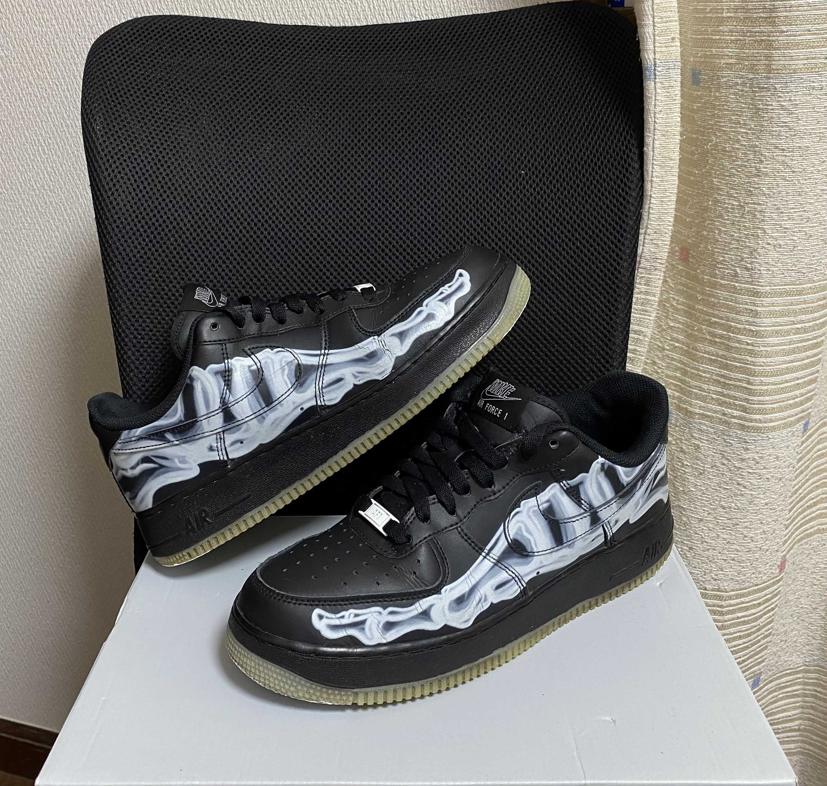 Nike Air Force 1 Low "Black Skeleton"