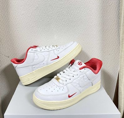 KITH × Nike Air Force 1 Low "White/Red"