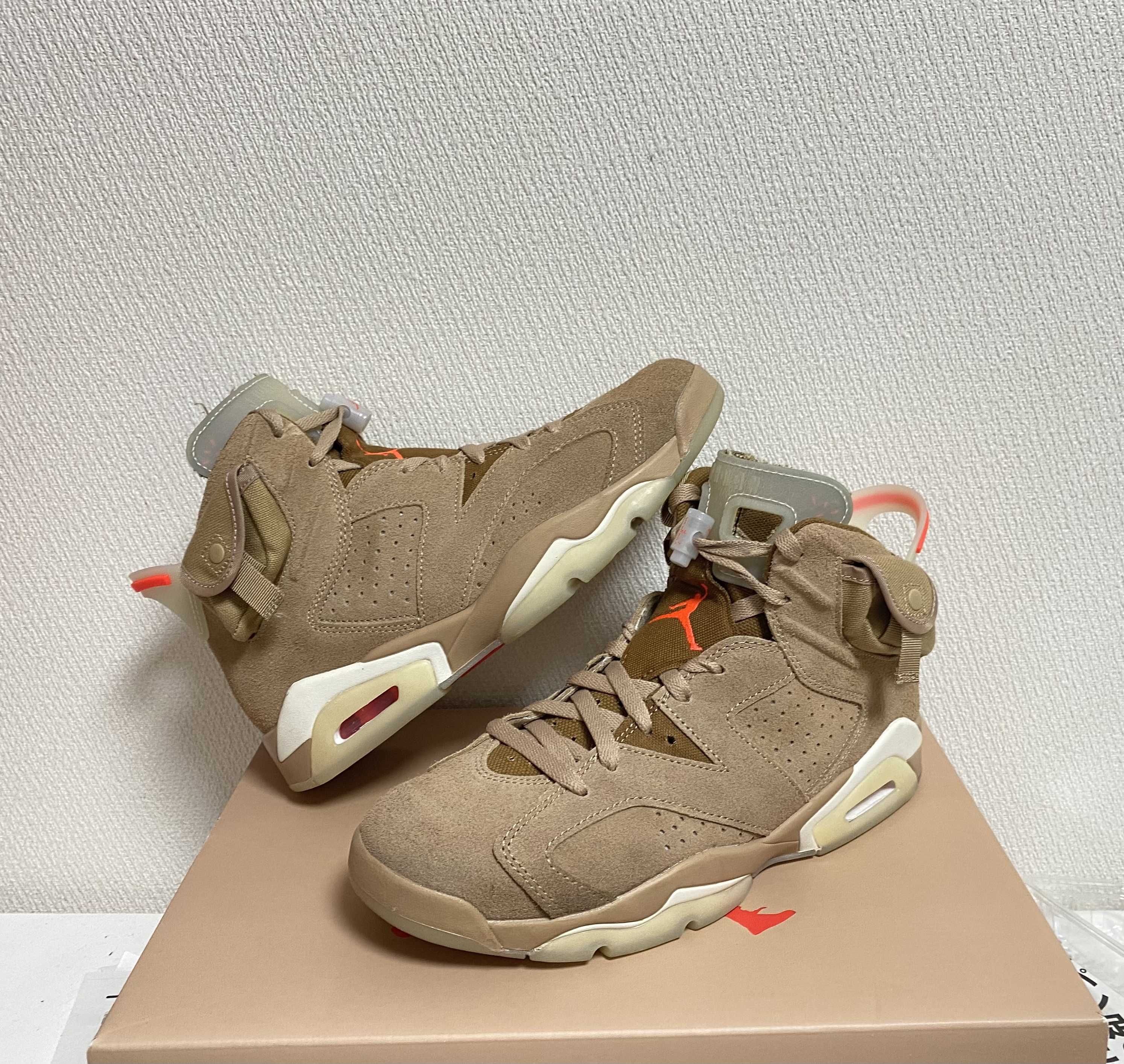 Travis Scott × Nike Air Jordan 6 "British Khaki"