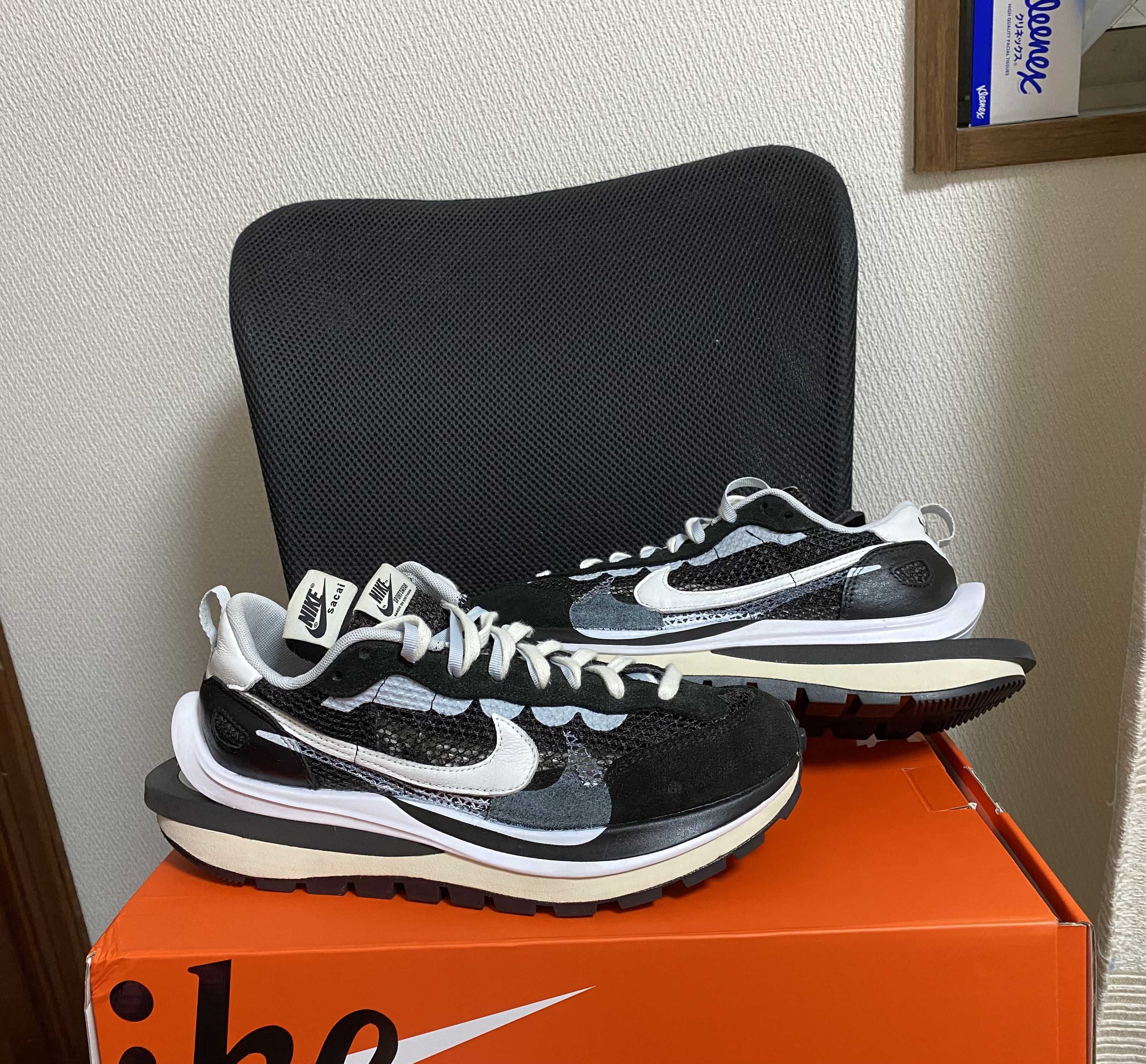 sacai × Nike Vapor Waffle "Black and White"