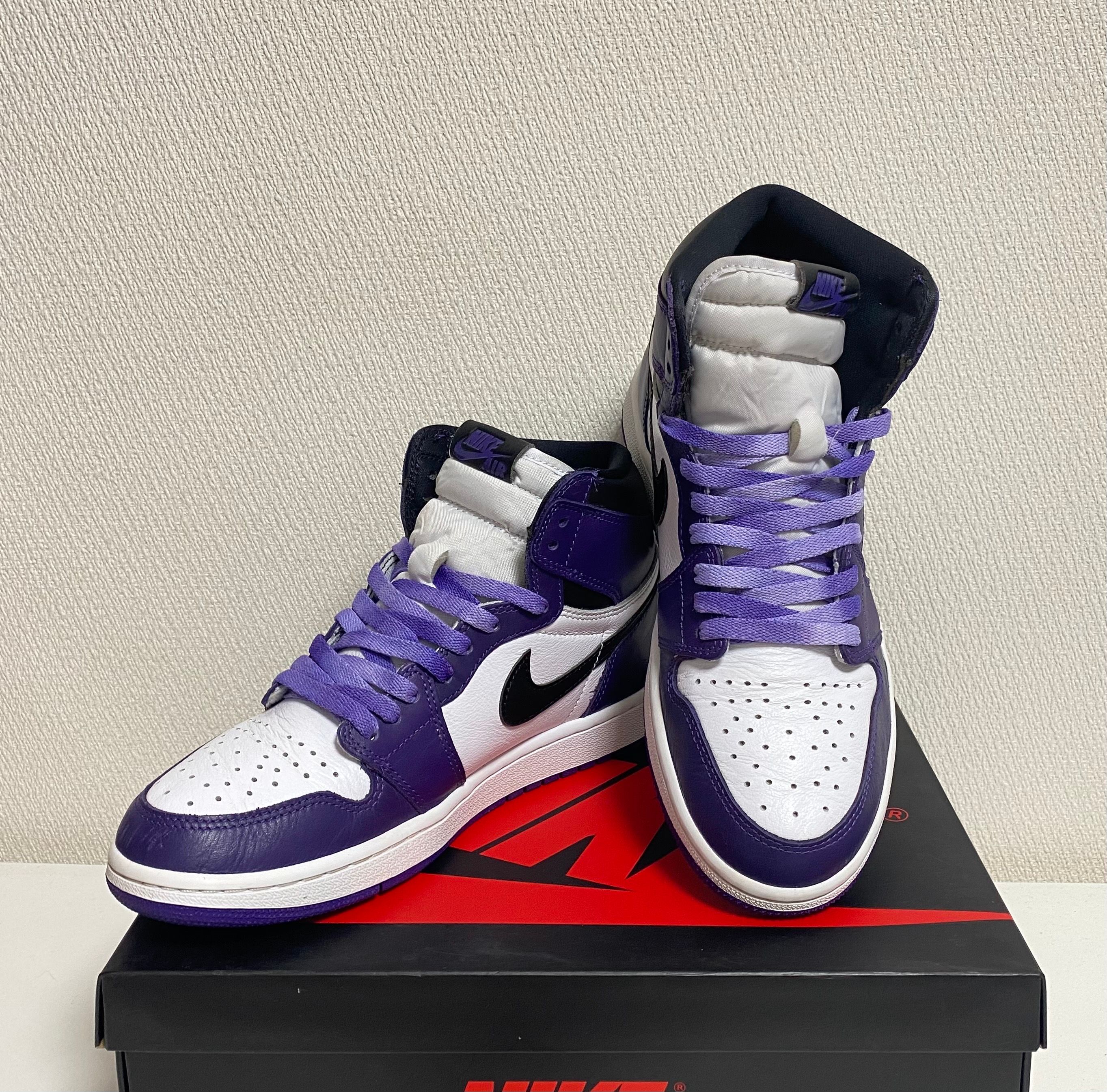 Nike Air Jordan 1 Retro High OG "Court Purple White/Black" (2020)