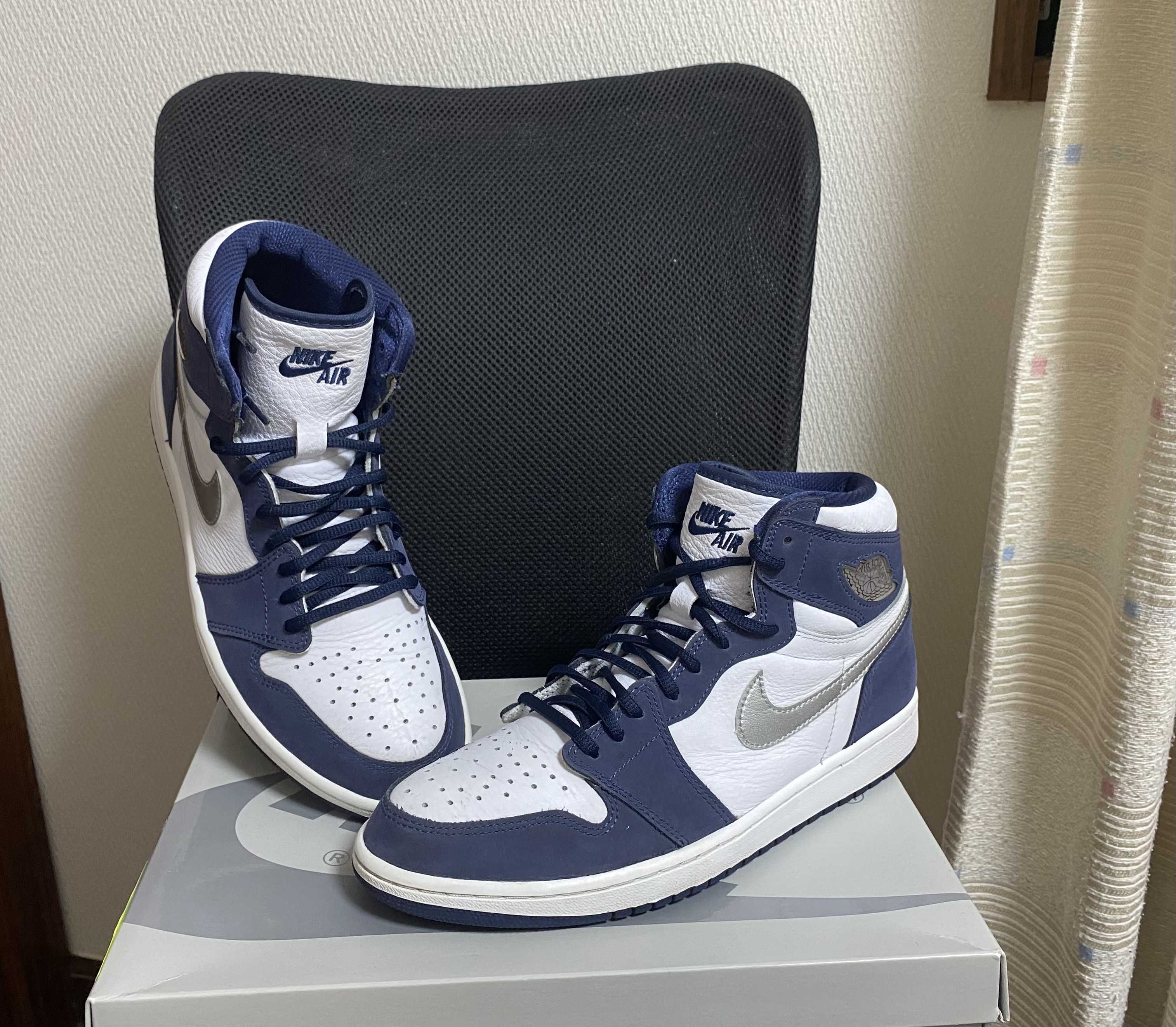 Nike Air Jordan 1 High OG CO.JP "White/Midnight Navy" (2020)(ブリーフケースなし)