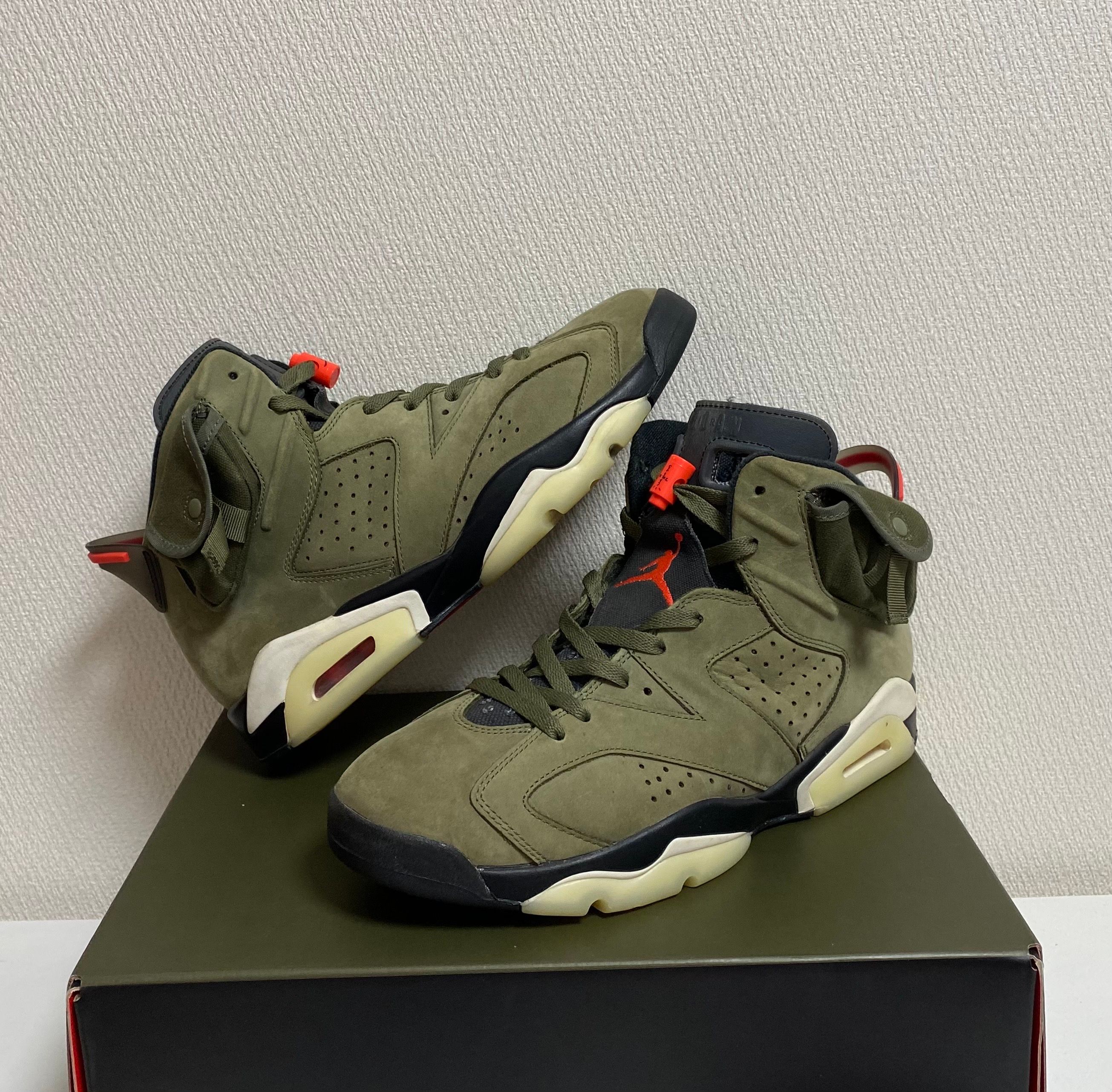 Travis Scott × Nike Air Jordan 6 Retro "Medium Olive"