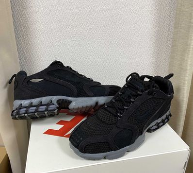 Stussy × Nike Air Zoom Spiridon Cage 2 "Black"
