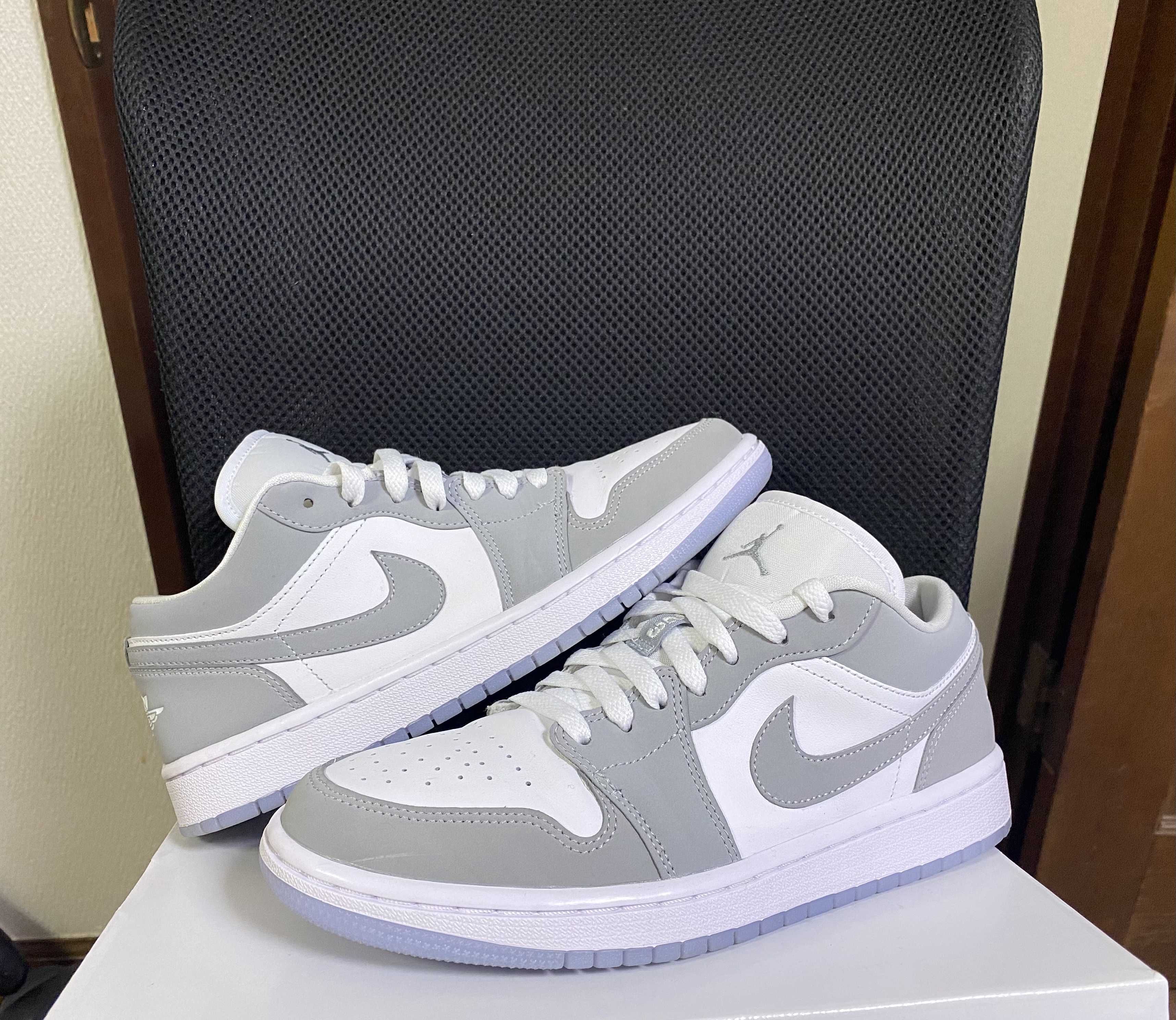 Nike Women's Air Jordan 1 Low "Wolf Grey"