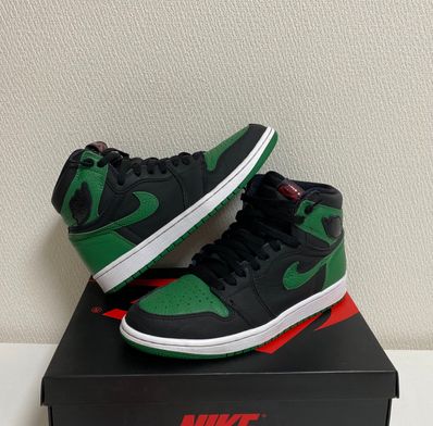 Nike Air Jordan 1 Retro High OG "Black/Pine Green" (2020)