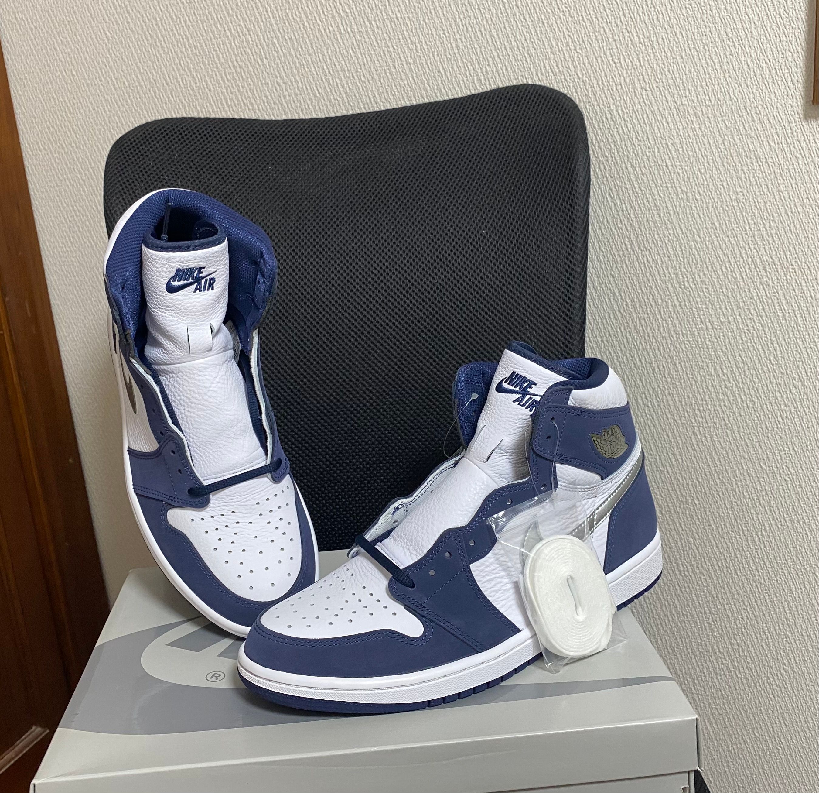 Nike Air Jordan 1 High OG CO.JP "White/Midnight Navy" (2020)(ブリーフケースなし)