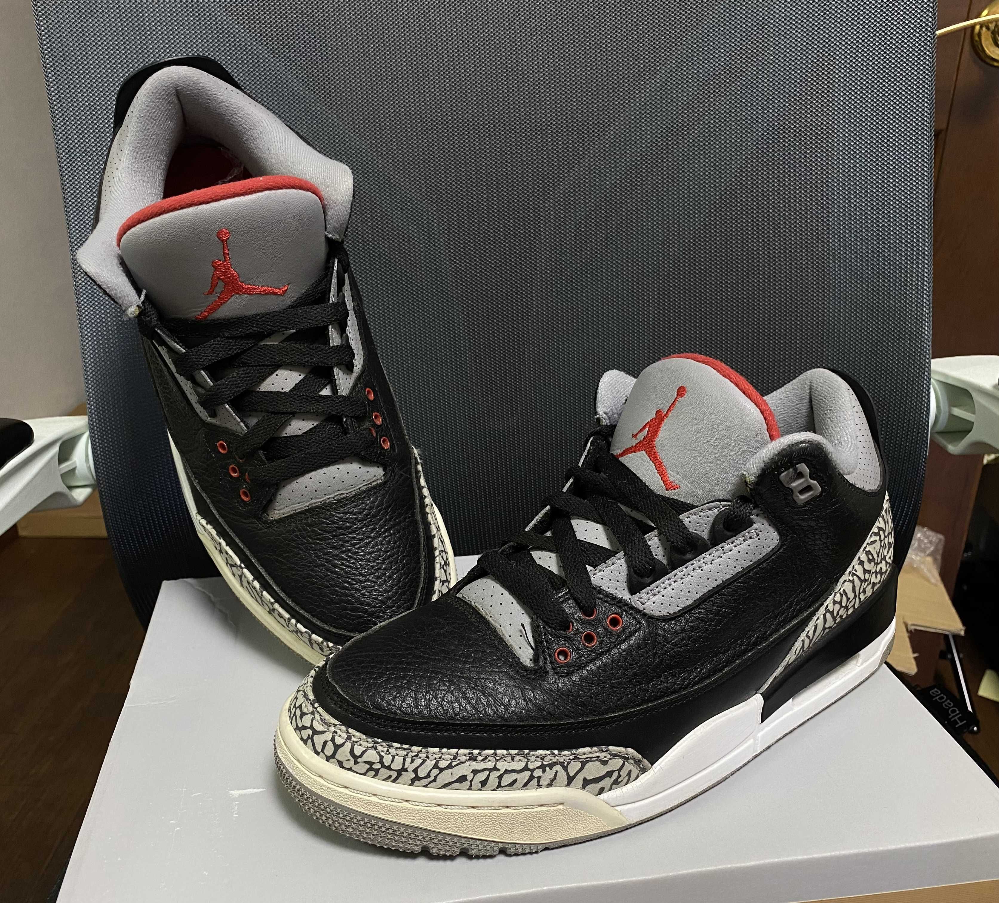 Nike Air Jordan 3 Retro OG "Black Cement" (2018)