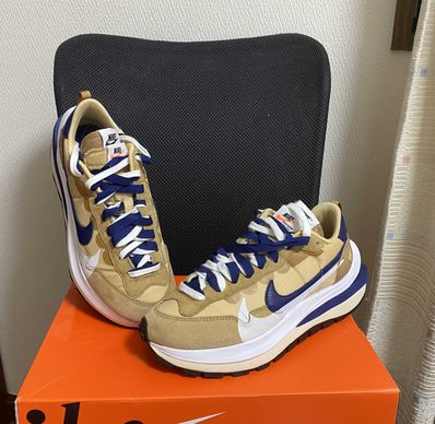 Sacai × Nike Vapor Waffle "Sesame And Blue Void"