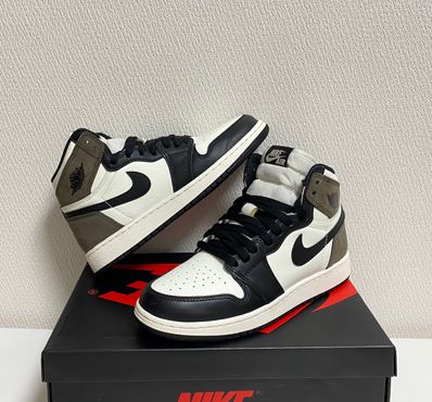 Nike GS Air Jordan 1 High OG "Sail/Dark Mocha/Black"