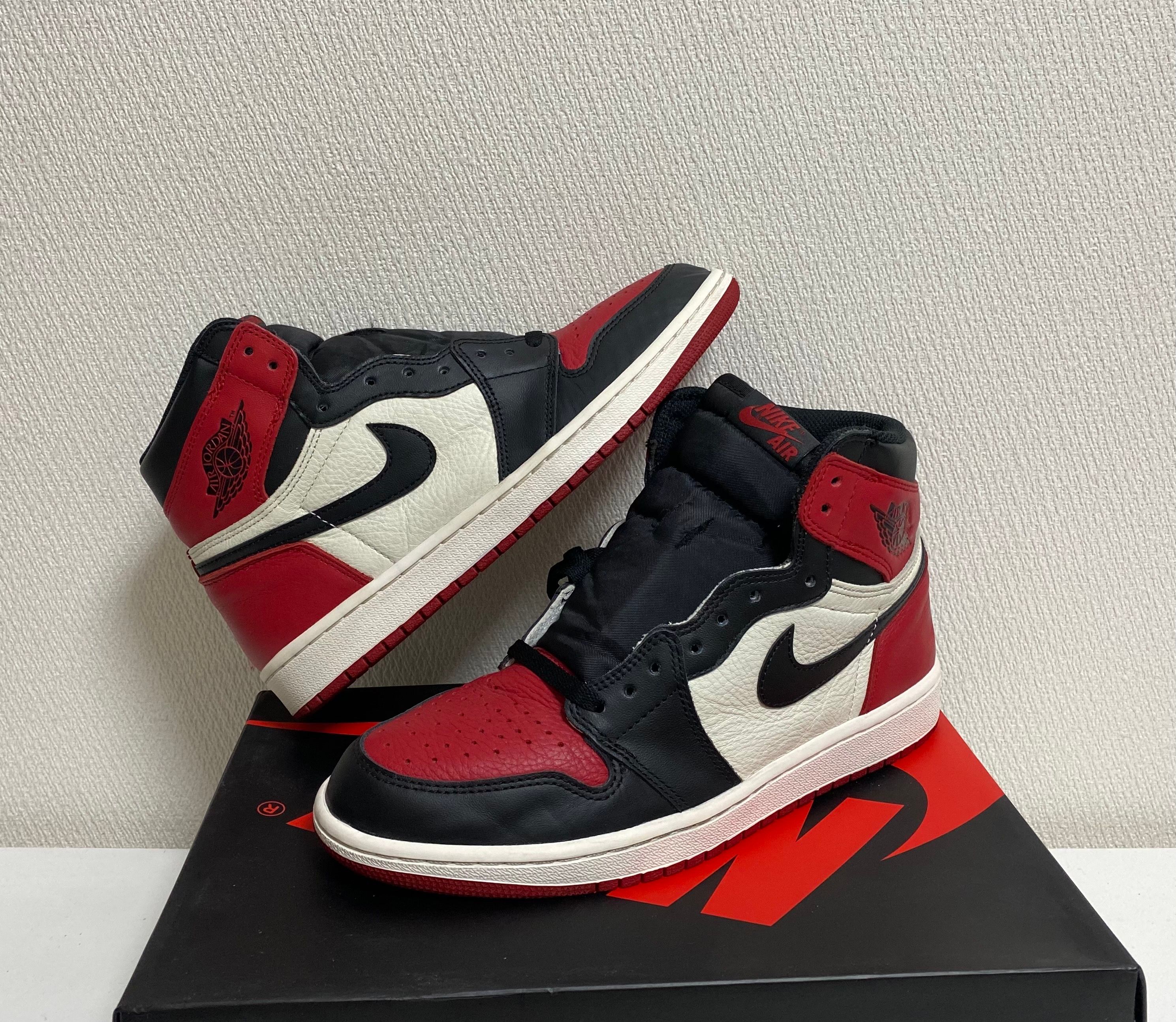 Nike Air Jordan 1 Retro High OG "Bred Toe"