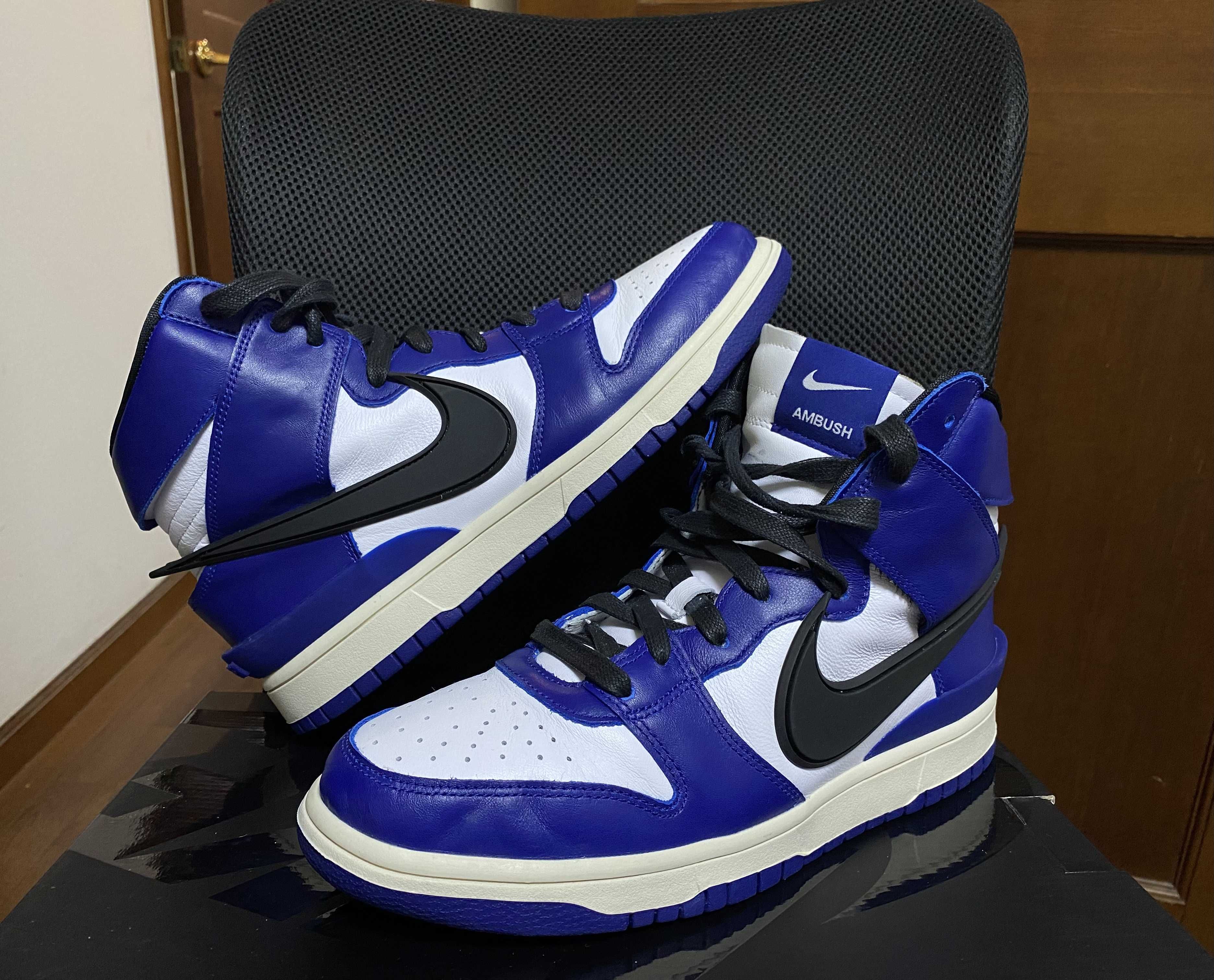 AMBUSH × NIKE DUNK HIGH "DEEP ROYAL"