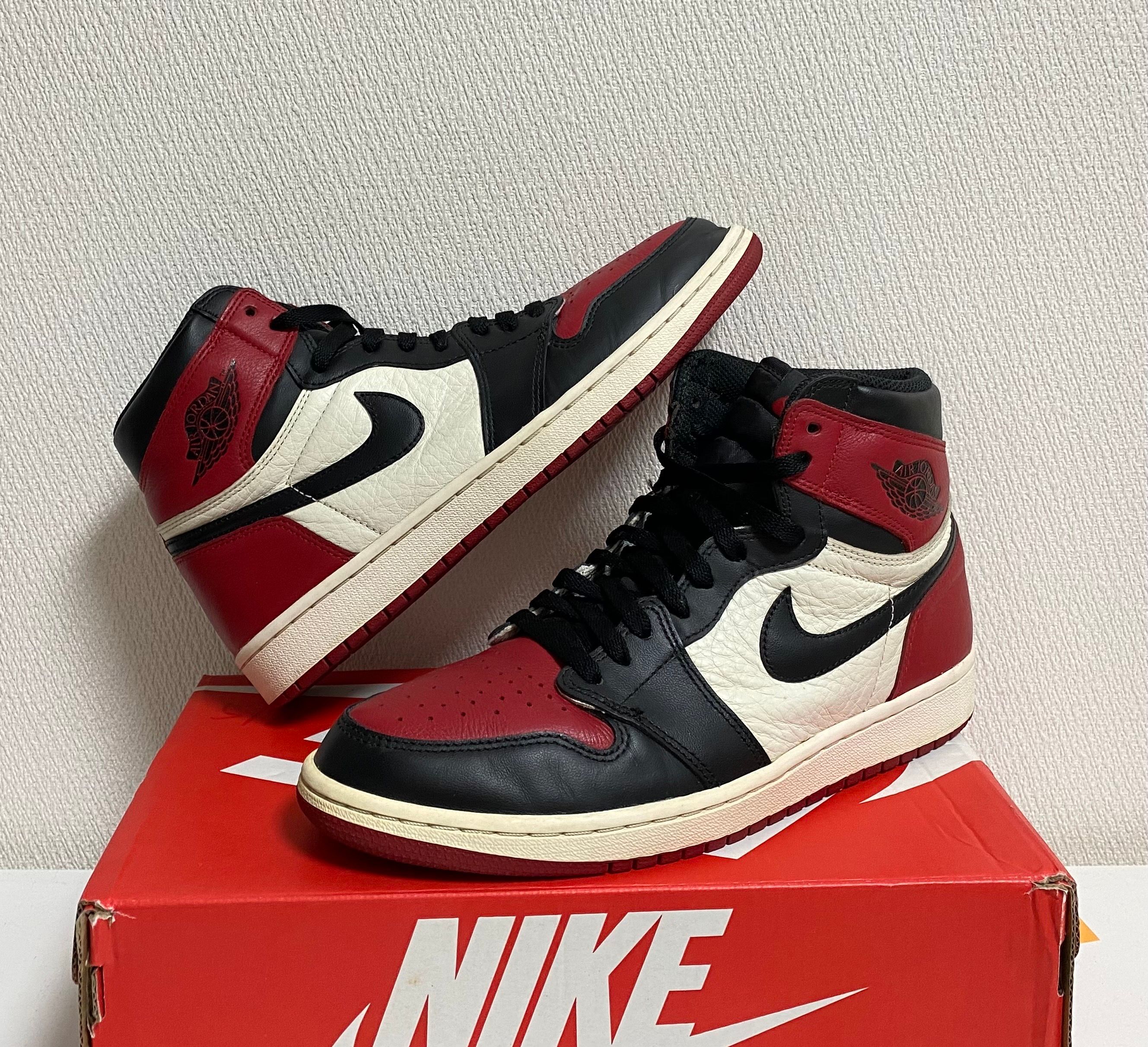 Nike Air Jordan 1 Retro High OG "Bred Toe"