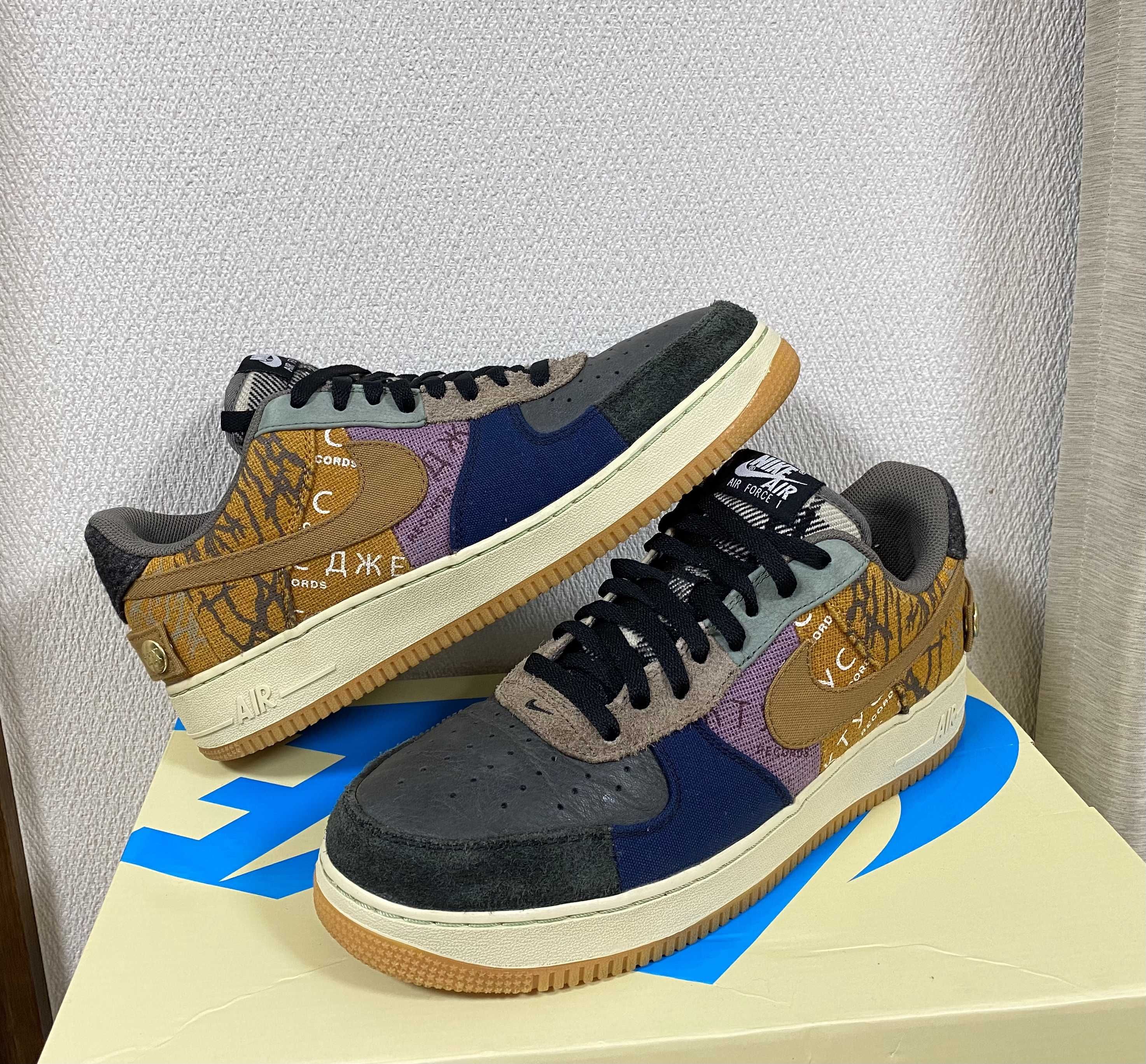 Travis Scott × Nike Air Force 1 Low Cactus Jack "Multi Color"