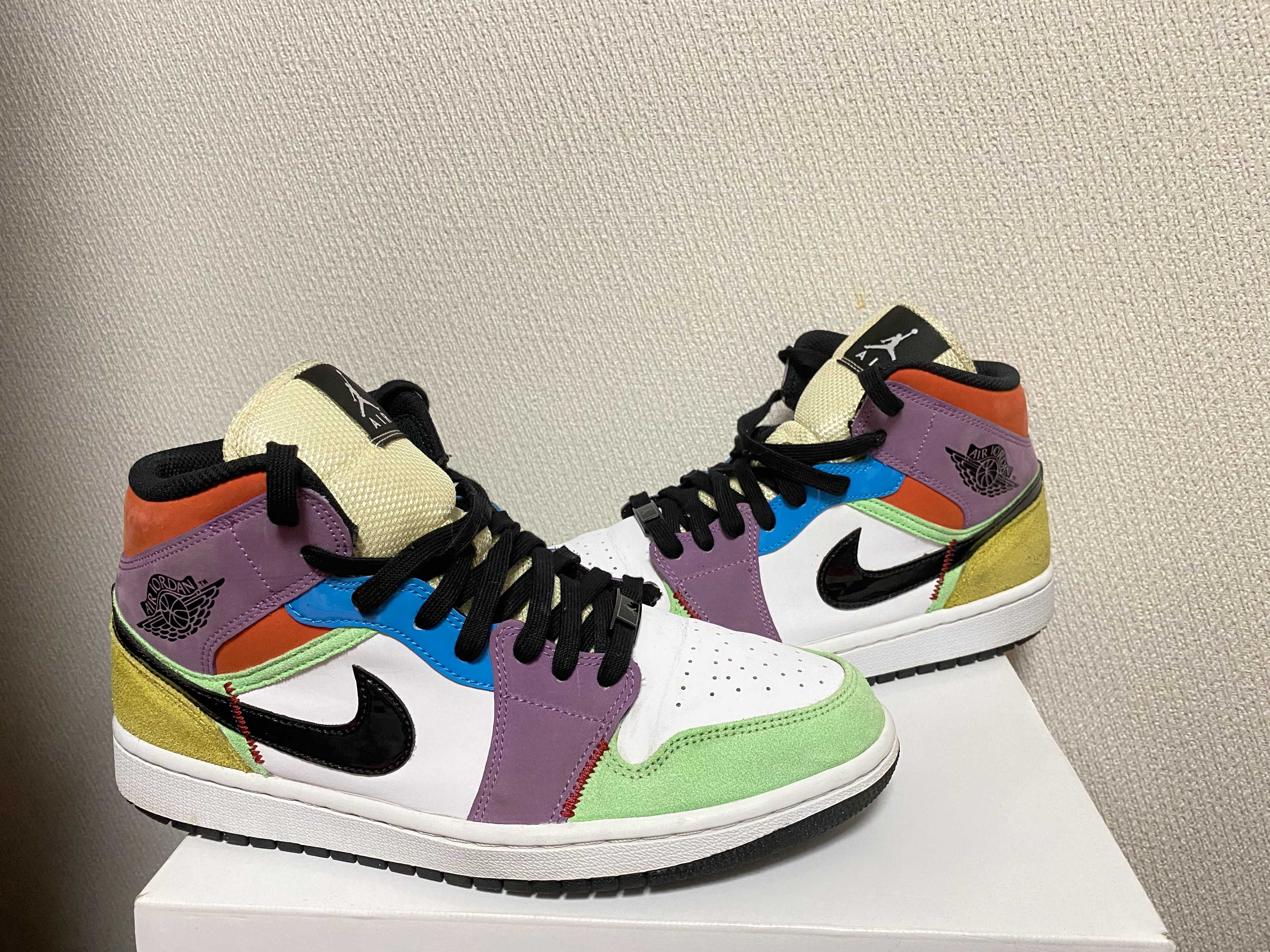 Nike Women's Air Jordan 1 Mid "Multi Color"