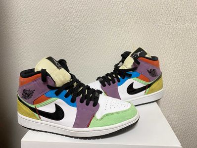 Nike Women's Air Jordan 1 Mid "Multi Color"