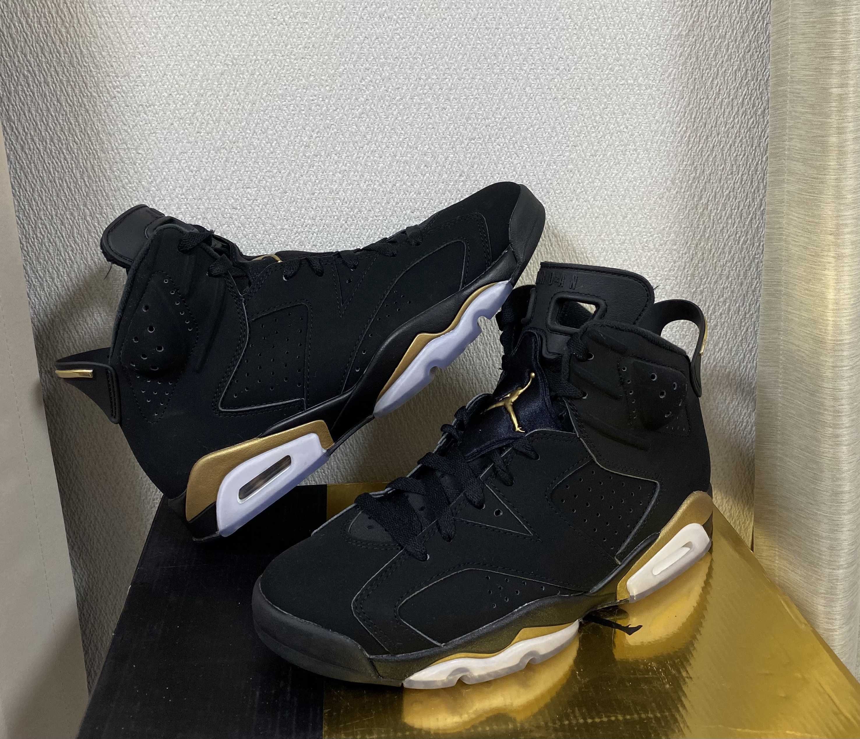 Nike Air Jordan 6 DMP "Black/Metallic Gold" (2020)  