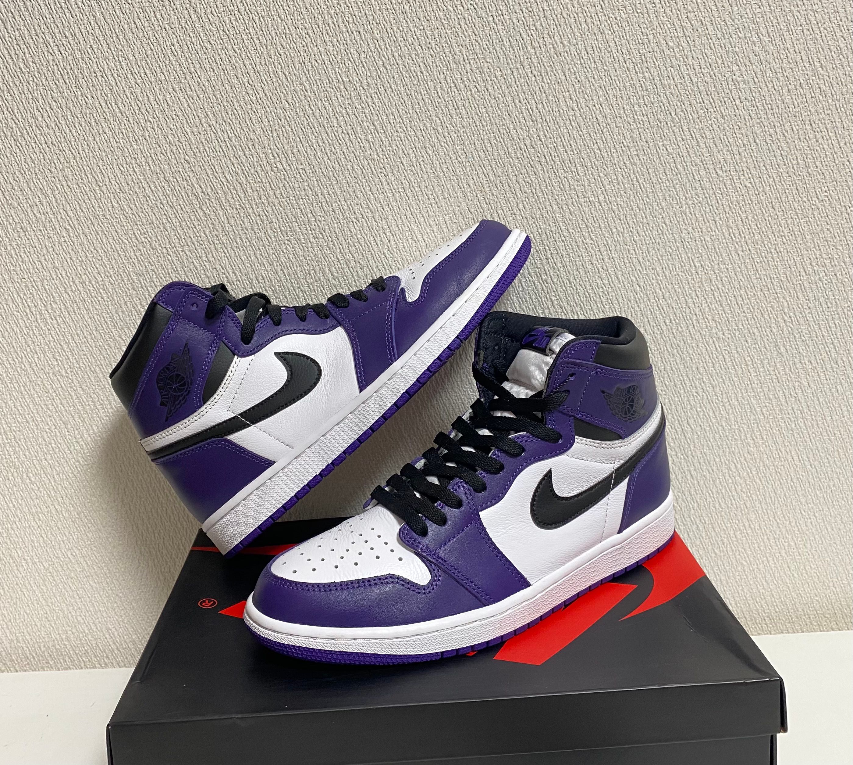 Nike Air Jordan 1 Retro High OG "Court Purple White/Black" (2020)