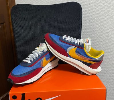 sacai × Nike LDV Waffle "Red/Blue"