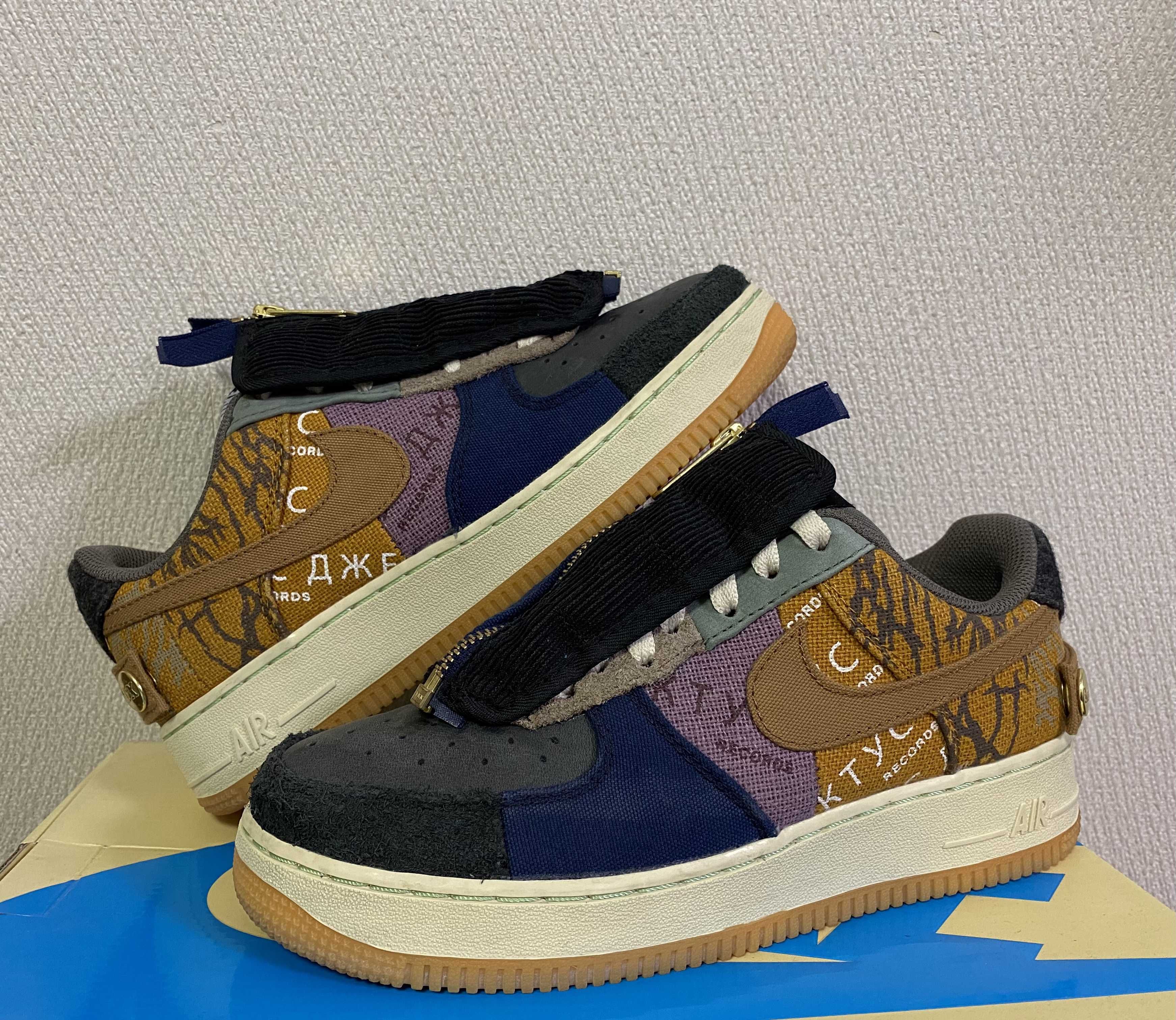 Travis Scott × Nike Air Force 1 Low Cactus Jack "Multi Color"