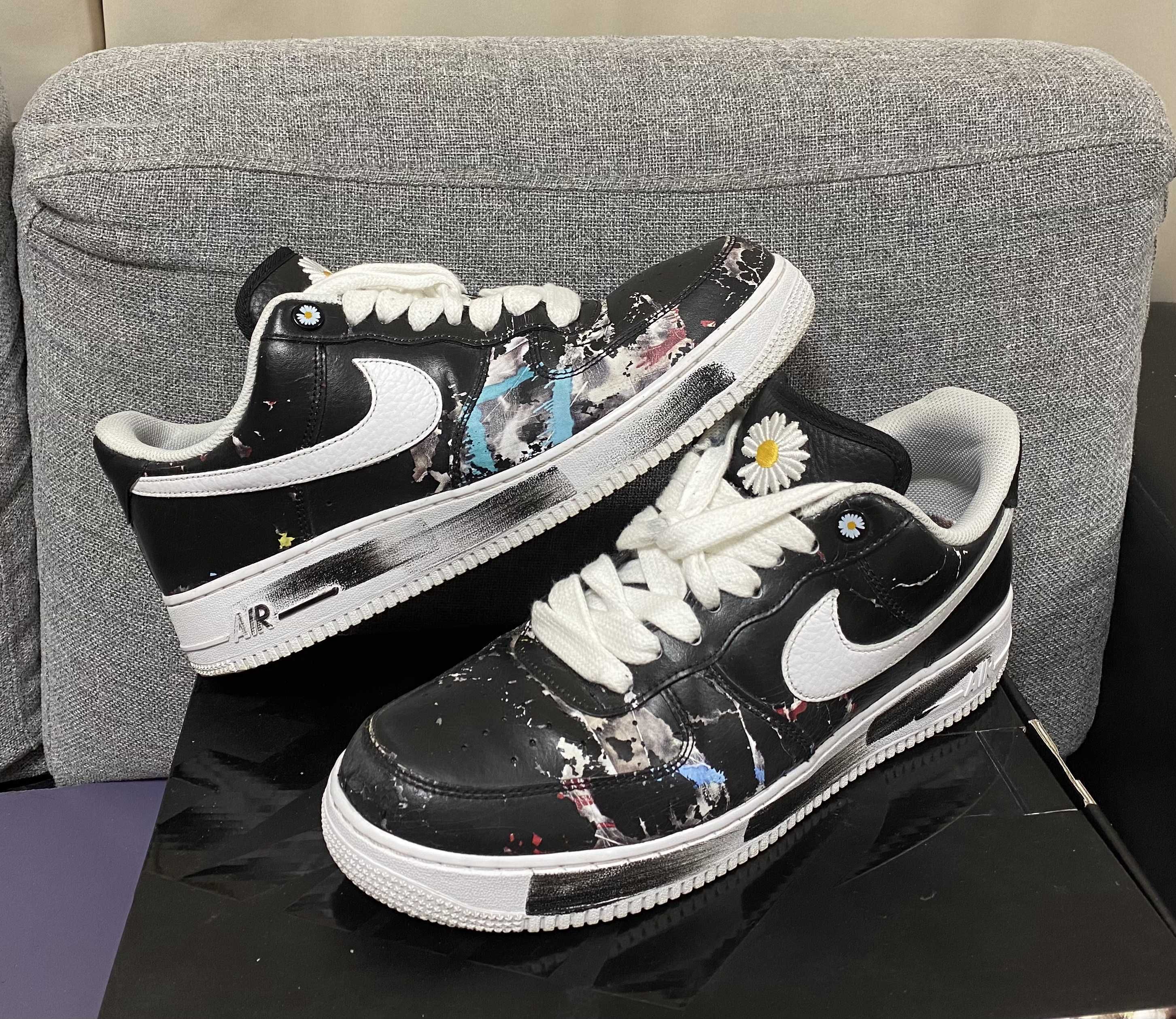 PEACEMINUSONE × Nike Air Force 1 Low Para Noise "Black" / G-DRAGON