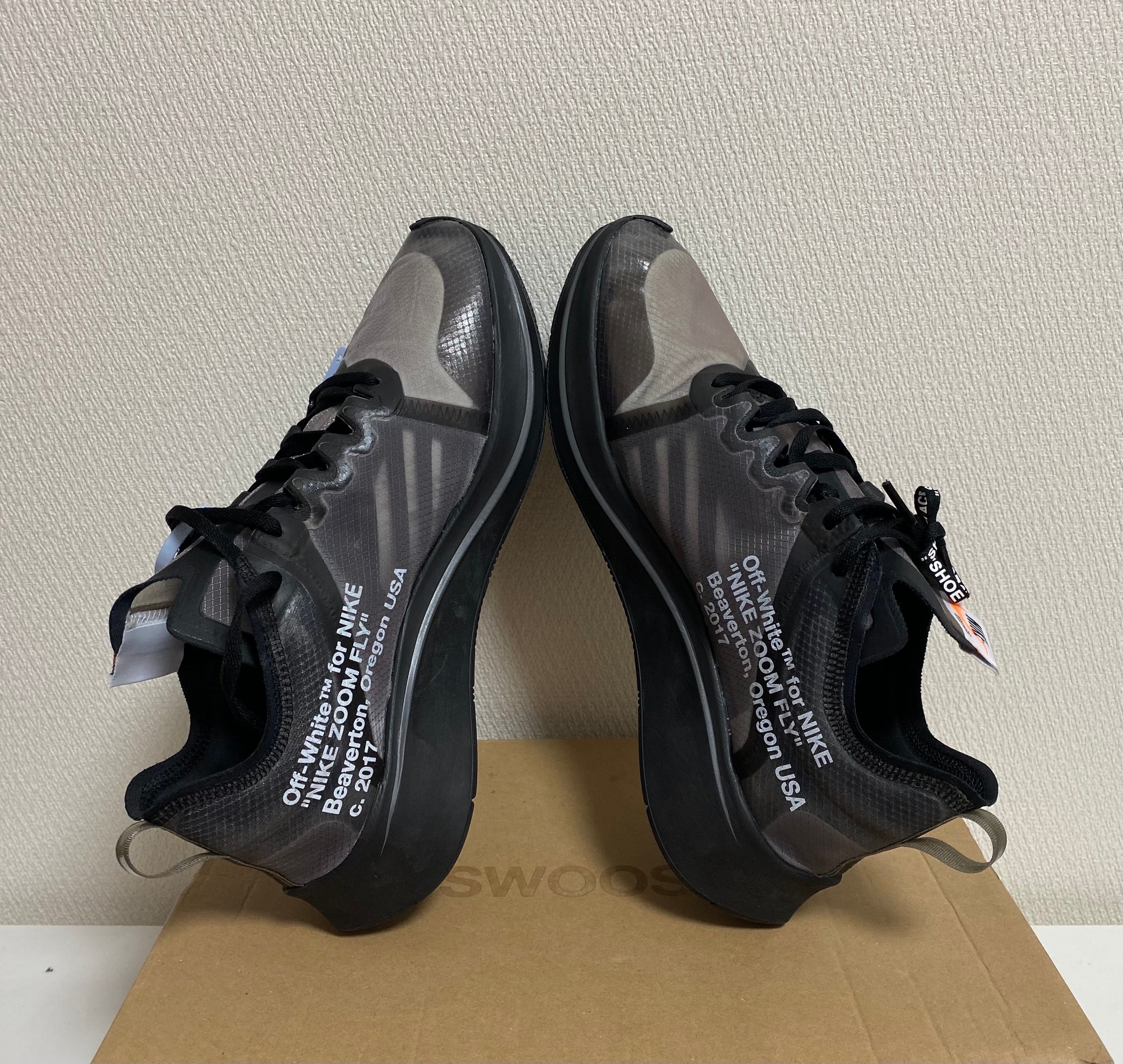 Off-White × Nike Zoom Fly "Black"