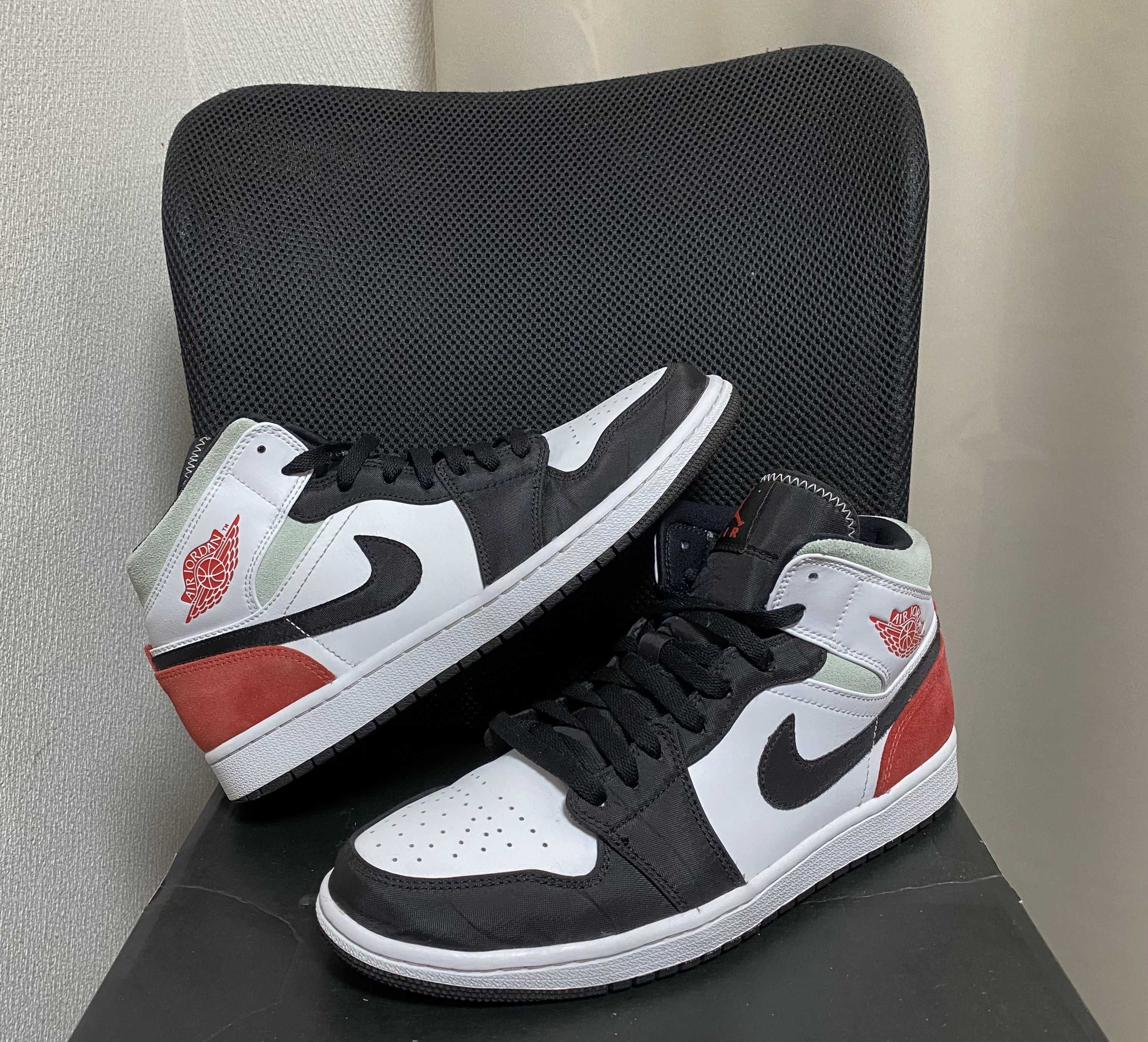Nike Air Jordan 1 Mid SE "Black/Red/White"