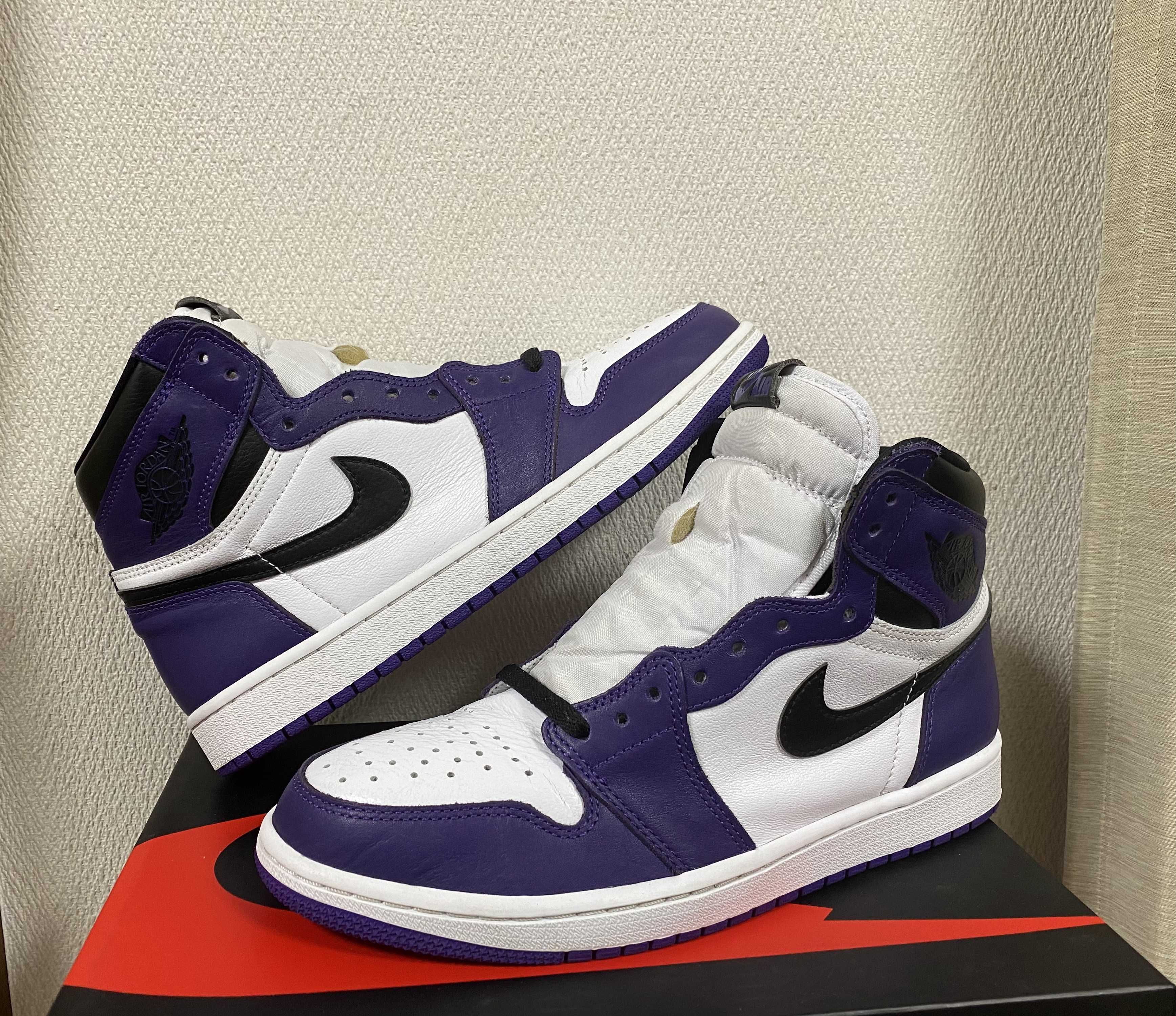 Nike Air Jordan 1 Retro High OG "Court Purple White/Black" (2020)