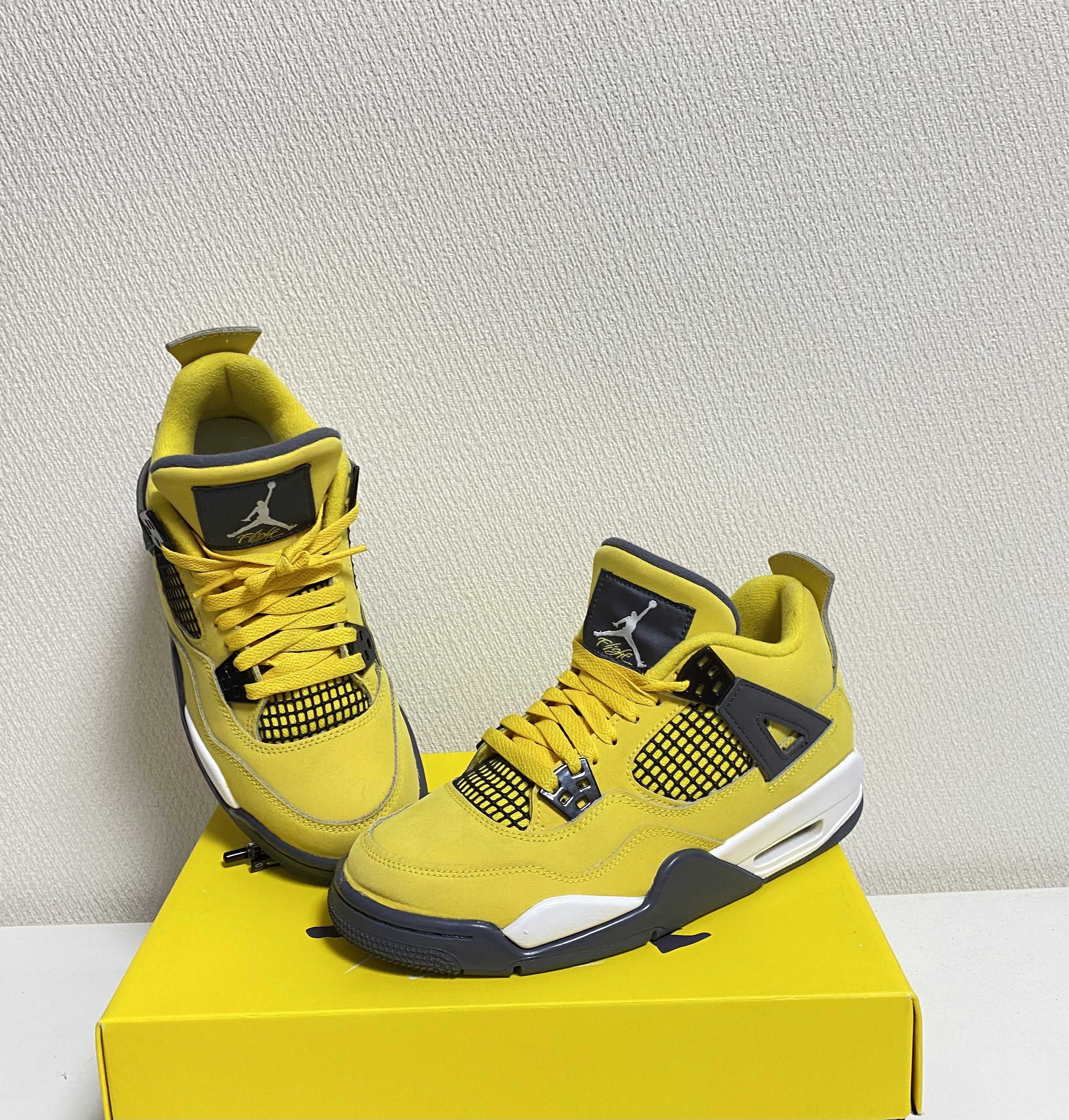 NIKE GS AIR JORDAN 4 "TOUR YELLOW"