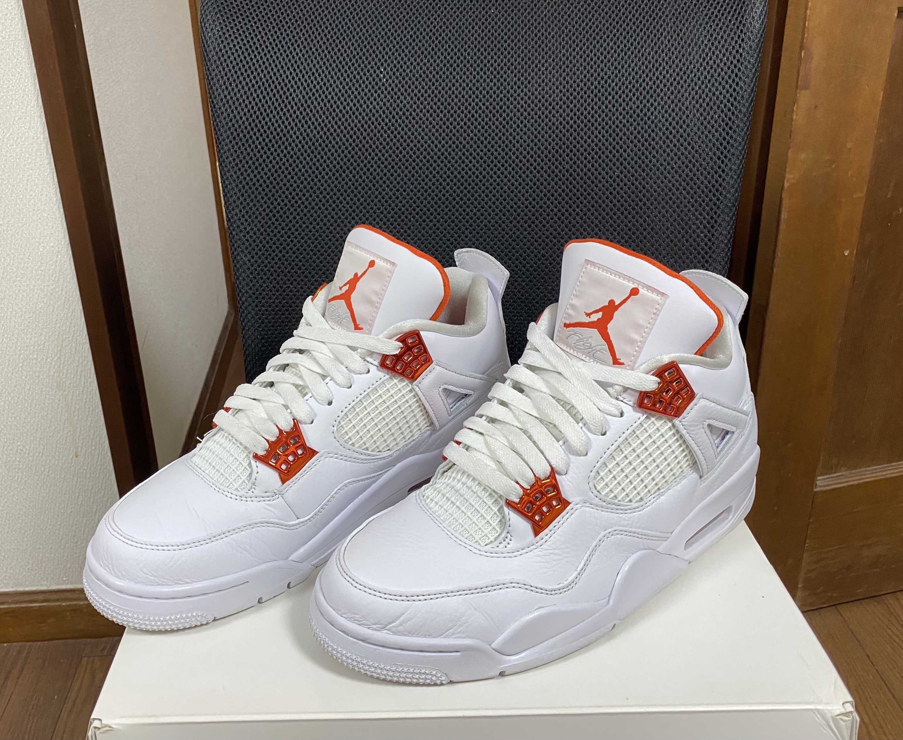 Nike Air Jordan 4 Retro "White/Team Orange"
