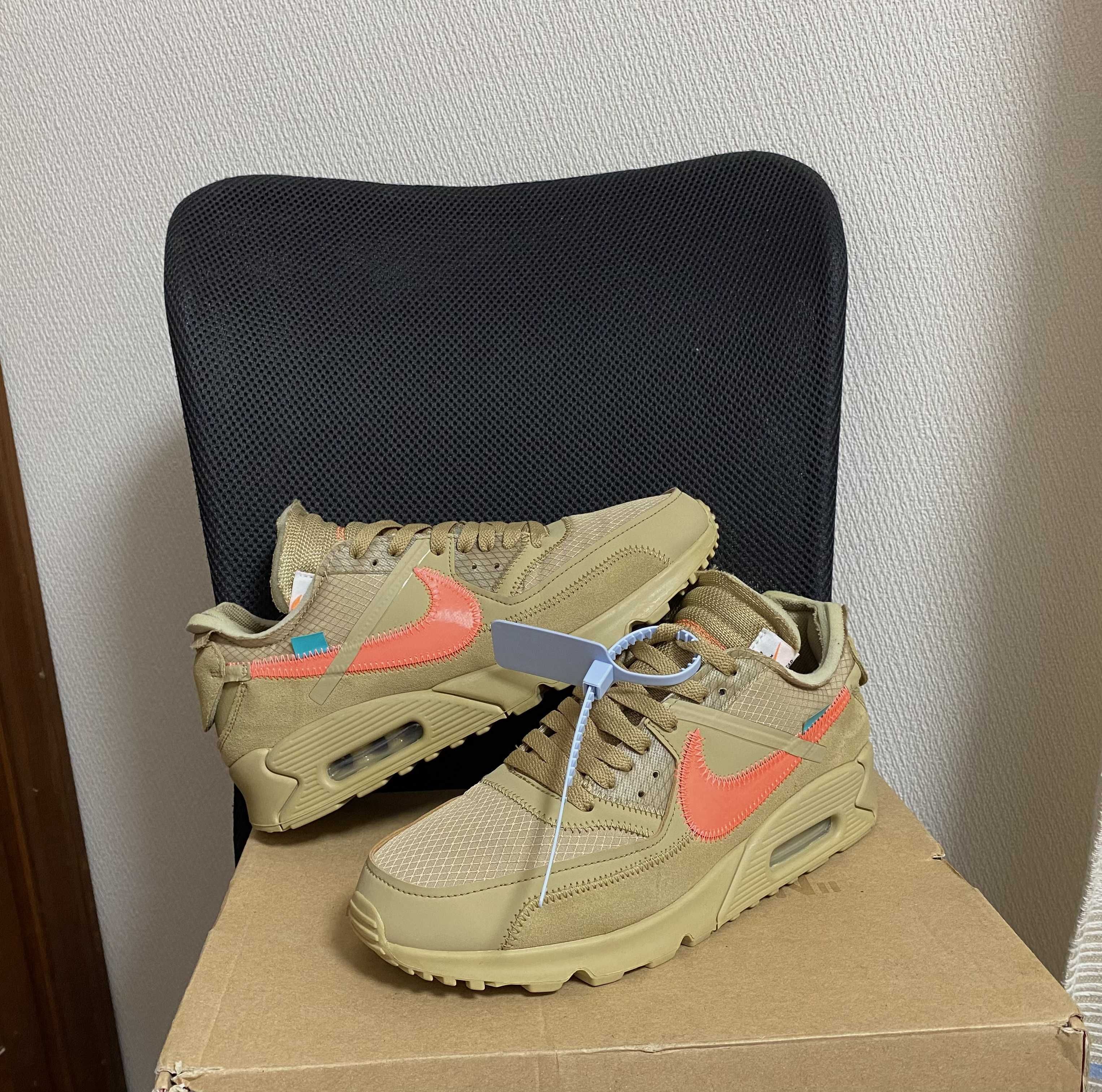 Off-White × Nike Air Max 90 "Desert Ore"