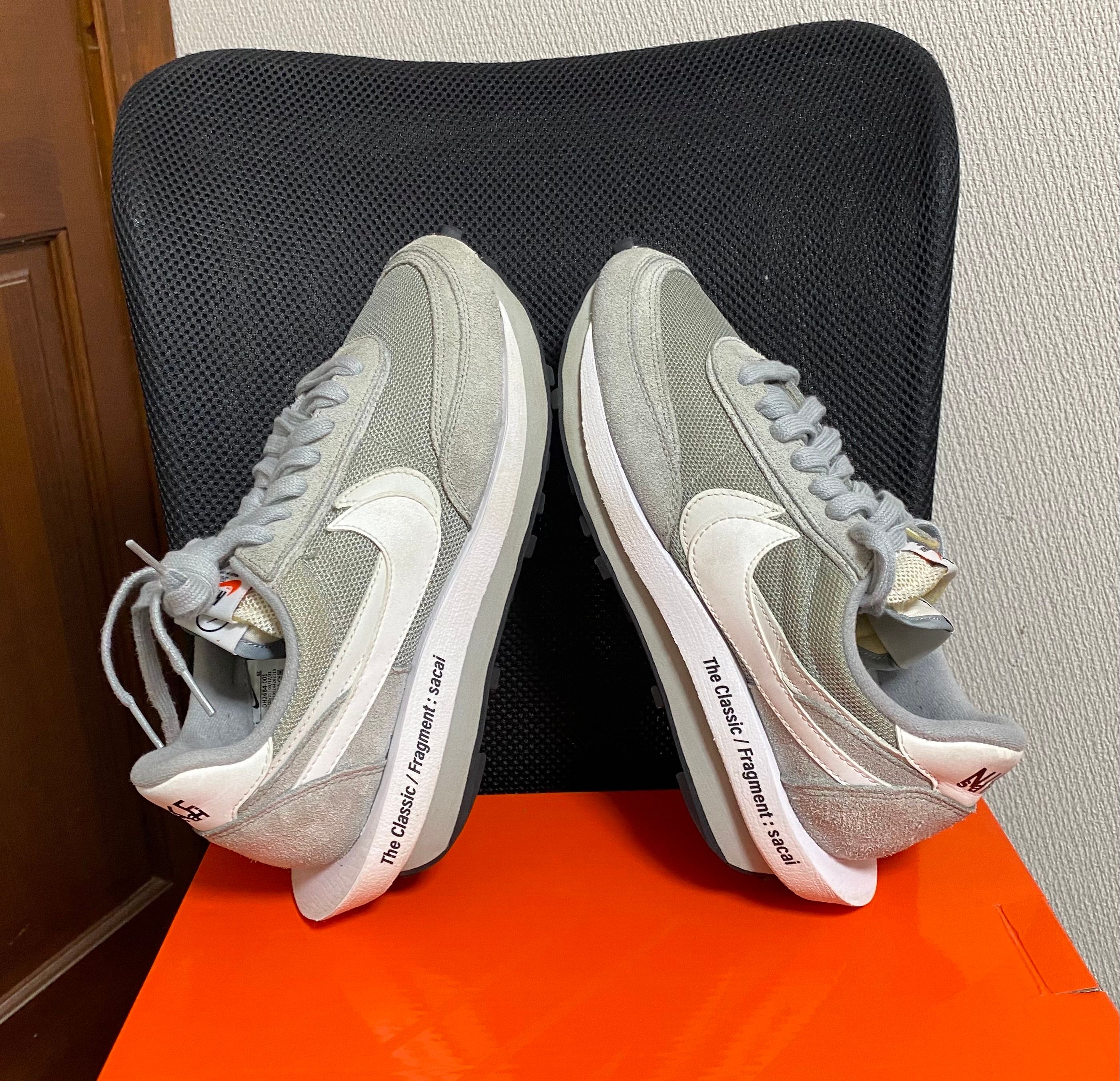 Fragment × sacai × Nike LD Waffle "Light Smoke Grey"