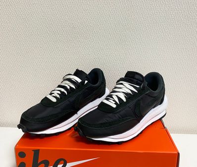 sacai × Nike LDV Waffle "Triple Black"