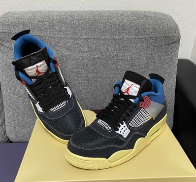 UNION × Nike Air Jordan 4 "Off Noir"