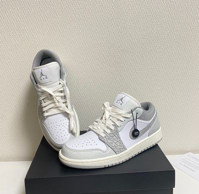 Nike Air Jordan 1 Low Premium "Elephant Print/Safari"