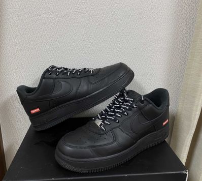 Supreme × Nike Air Force 1 Low "Black"