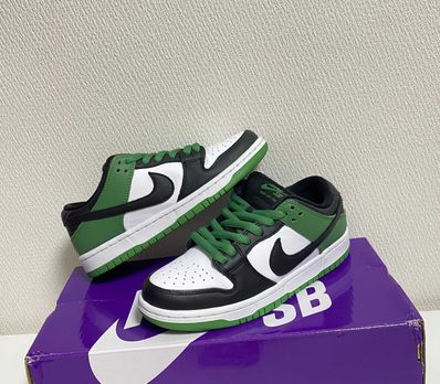 Nike SB Dunk Low Pro "Black and Classic Green"