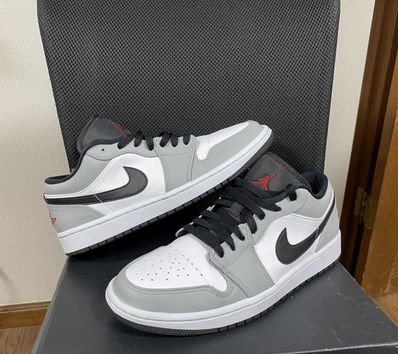 NIKE AIR JORDAN 1 LOW "LIGHT SMOKE GREY"