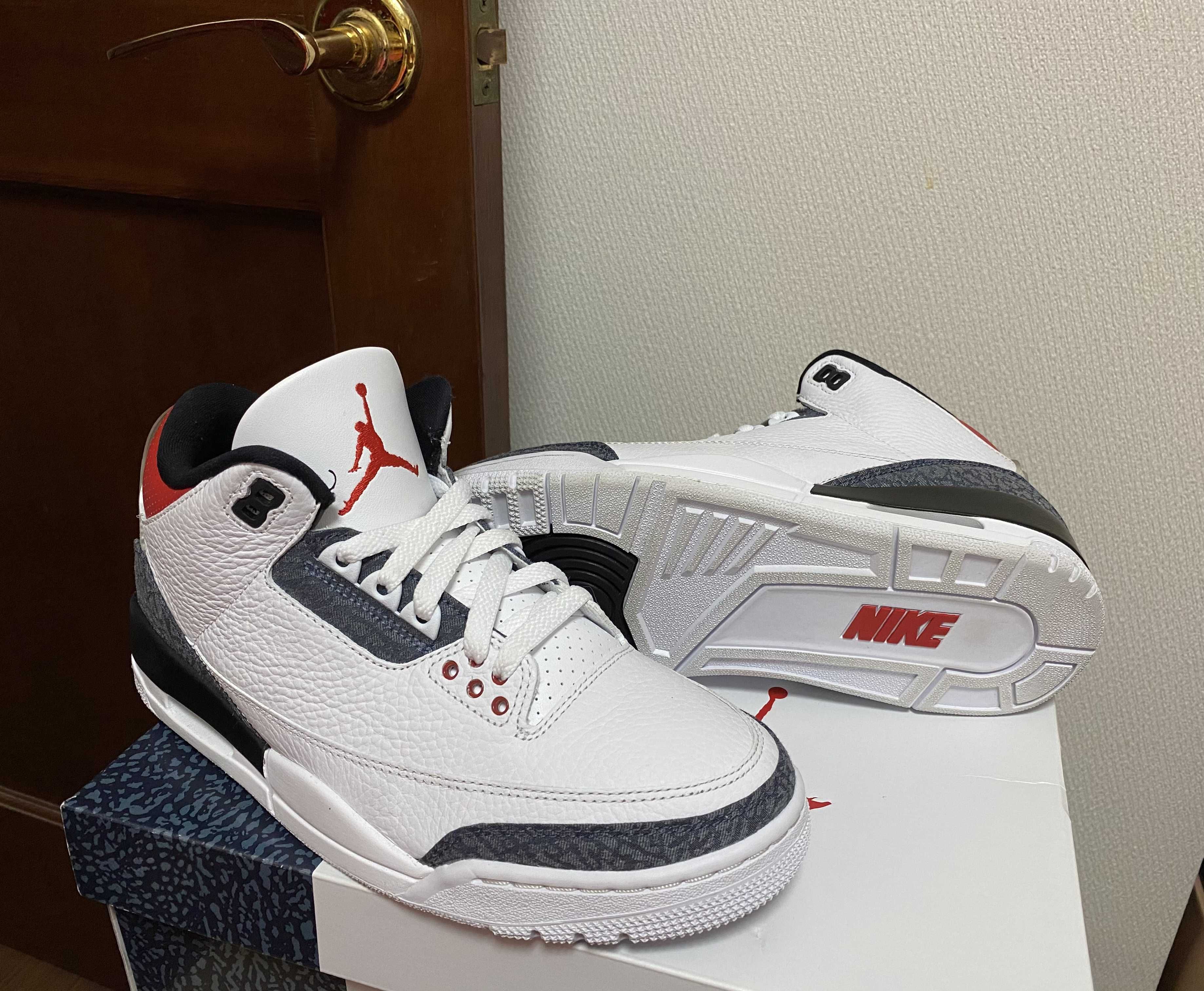 Nike Air Jordan 3 Retro SE-T CO JP "Fire Red Denim"