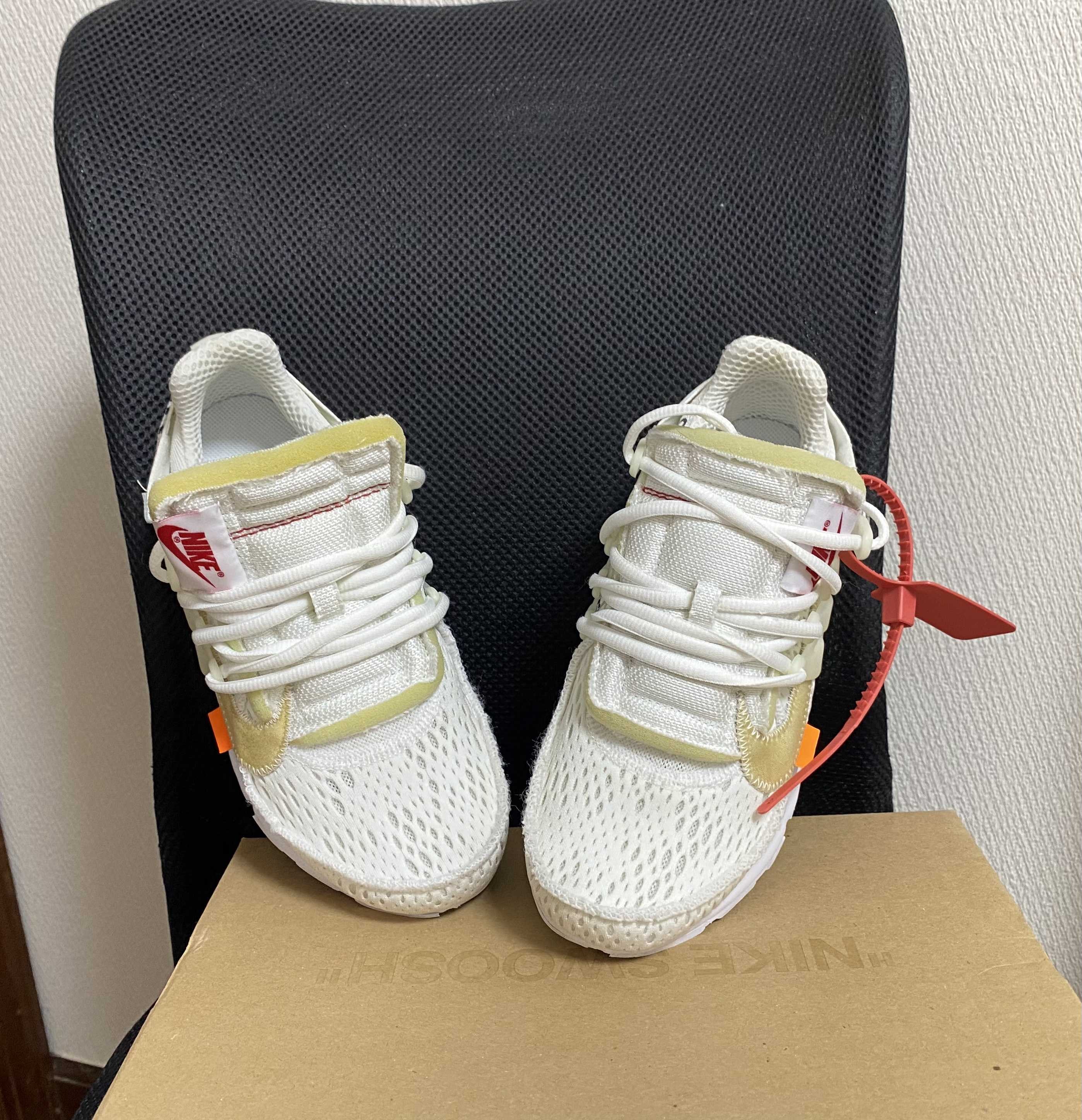 Off-White × Nike Air Presto "White/Black/Cone"