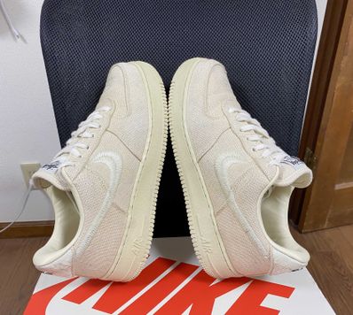 Stussy × Nike Air Force 1 Low "Fossil Stone"