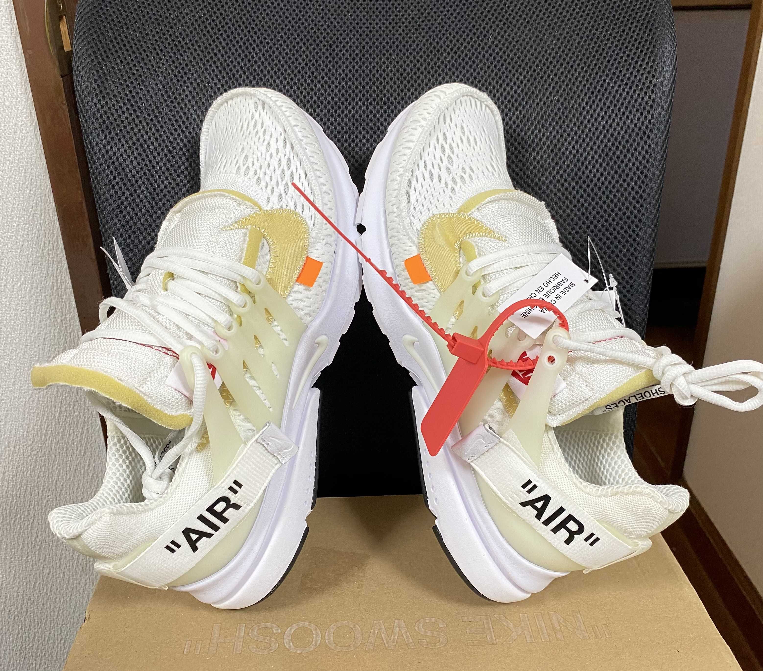 Off-White × Nike Air Presto "White/Black/Cone"